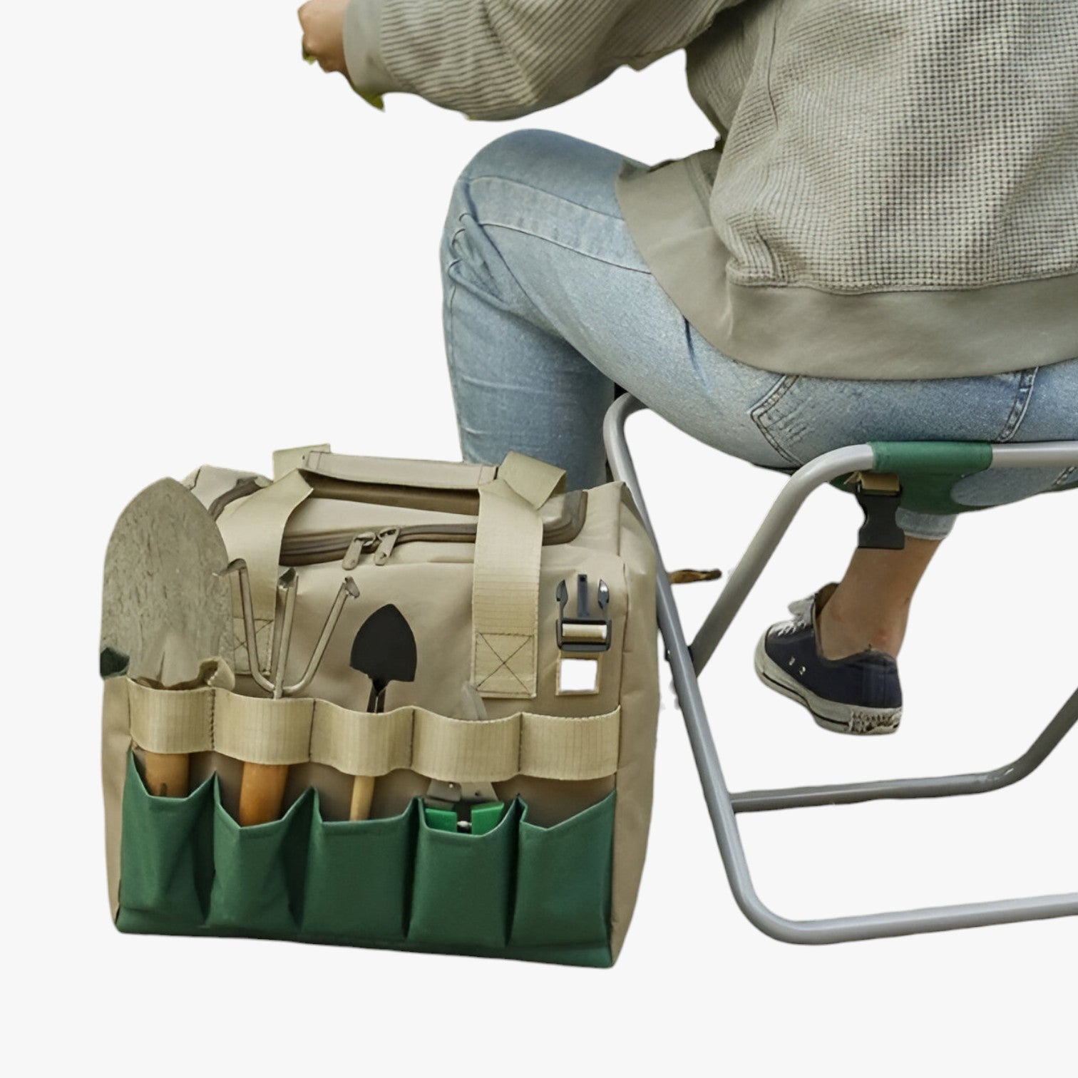 Mirko | Kompakt havestol – Komfort og organiseret opbevaring - - house & garden - {{ product_tags }