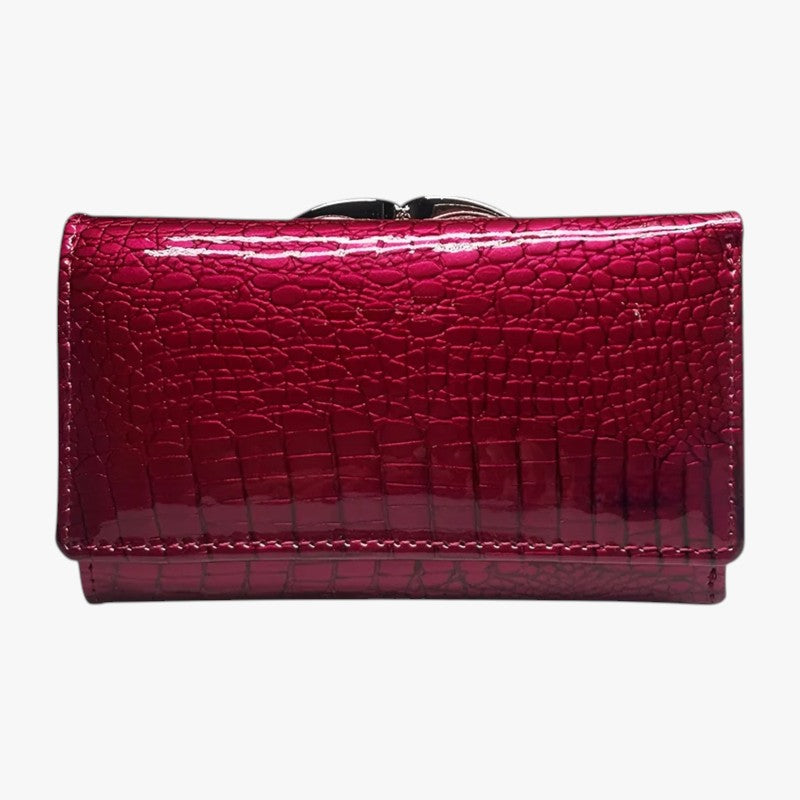 Regina | Luxe læder damepung - Stilfuld og praktisk - bordeaux - bags - {{ product_tags }