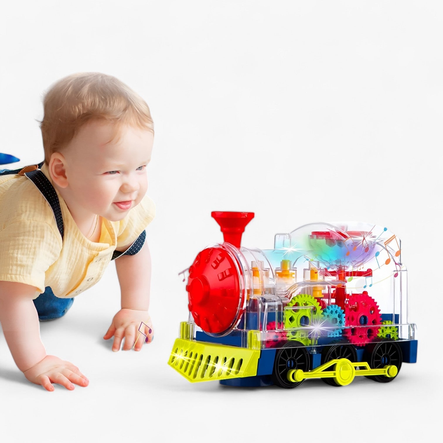 Legende Elektrisk Tog – Lys, Musik og Læringsmæssig Sjov for Børn - - baby - {{ product_tags }