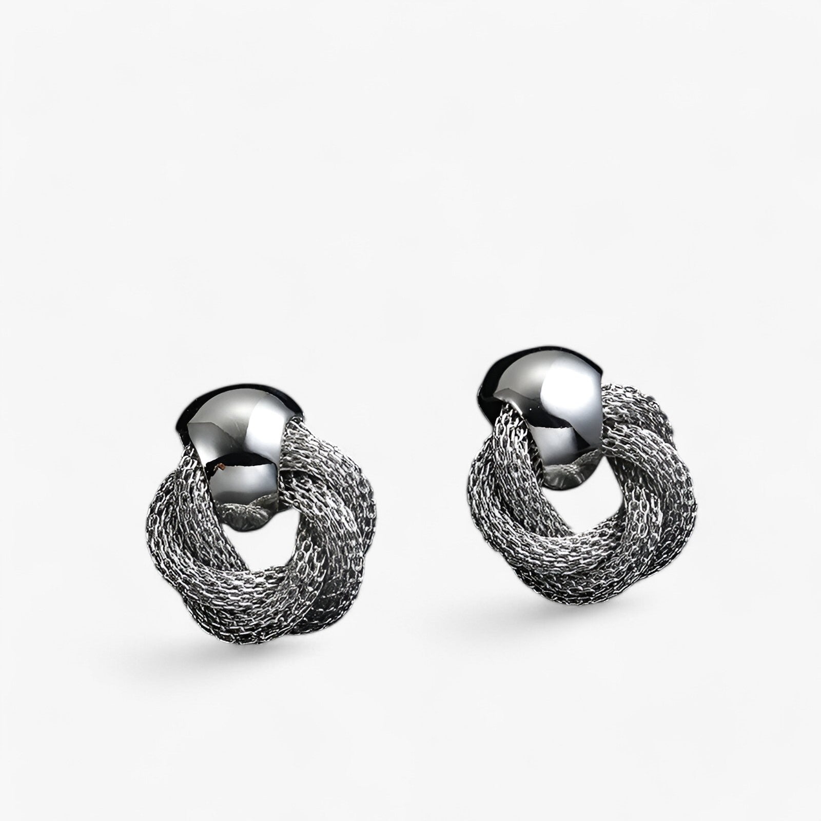 Josephine| Vintage snoede øreringe - Elegante festjuveler - Sølv - women's fashion - {{ product_tags }