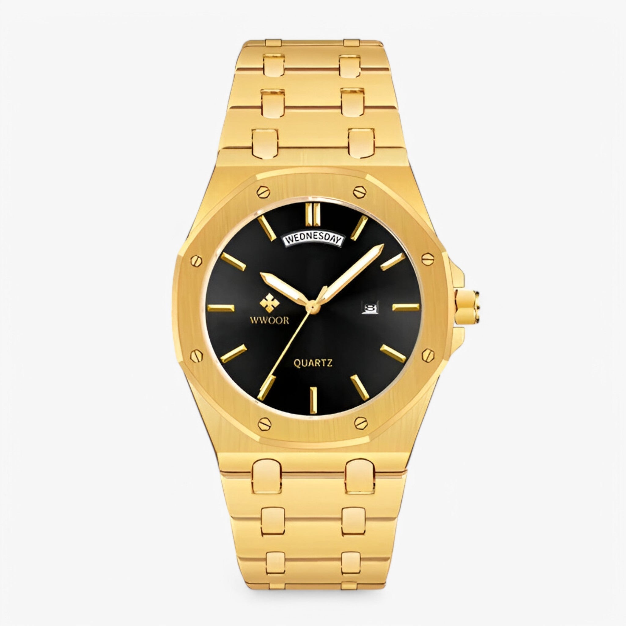 Magnus | Luksus sportsur lavet af rustfrit stål - sort guld - watches - {{ product_tags }