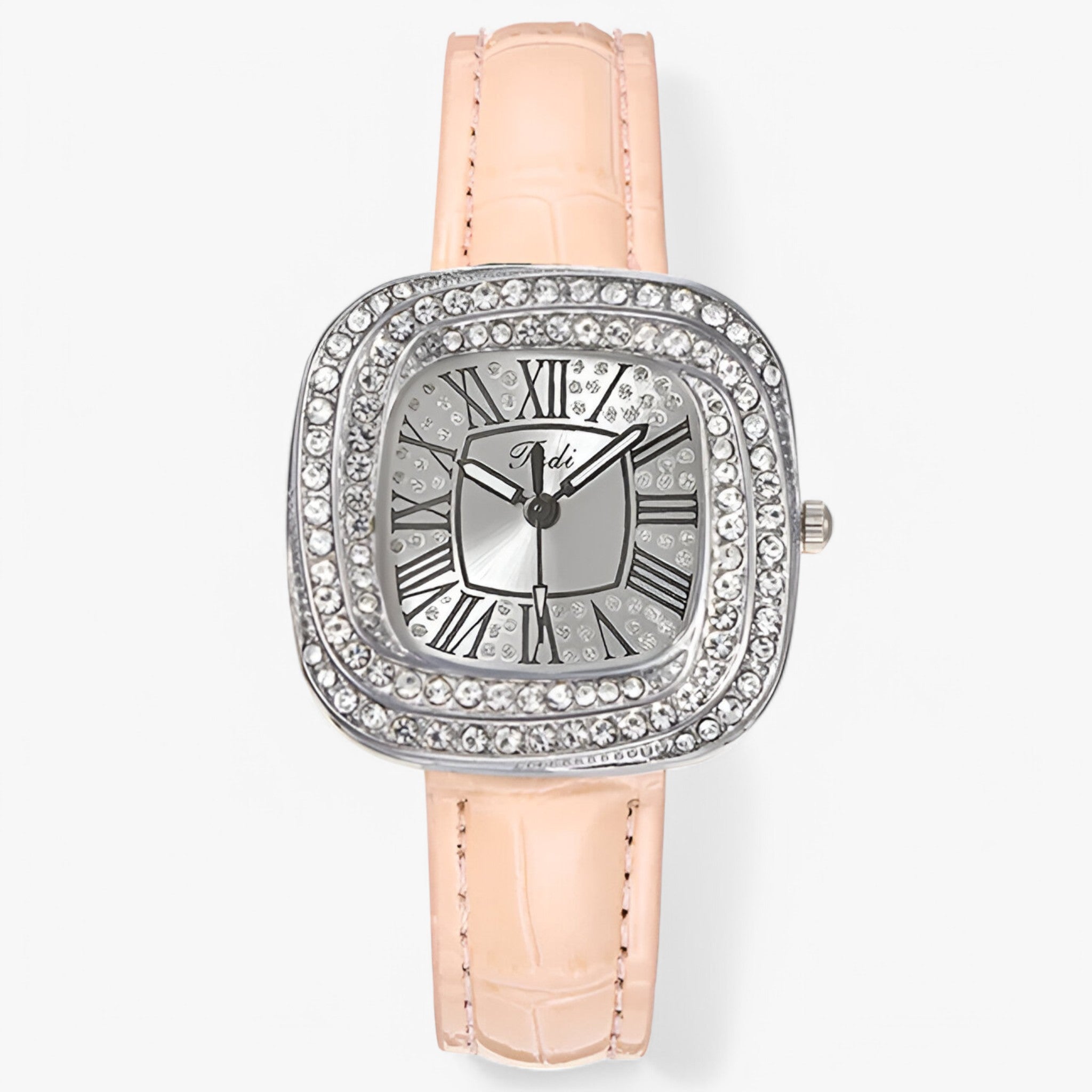 Stella | Vandtæt dameur med læderrem og Eiffeltårn - Elfenben - watches - {{ product_tags }