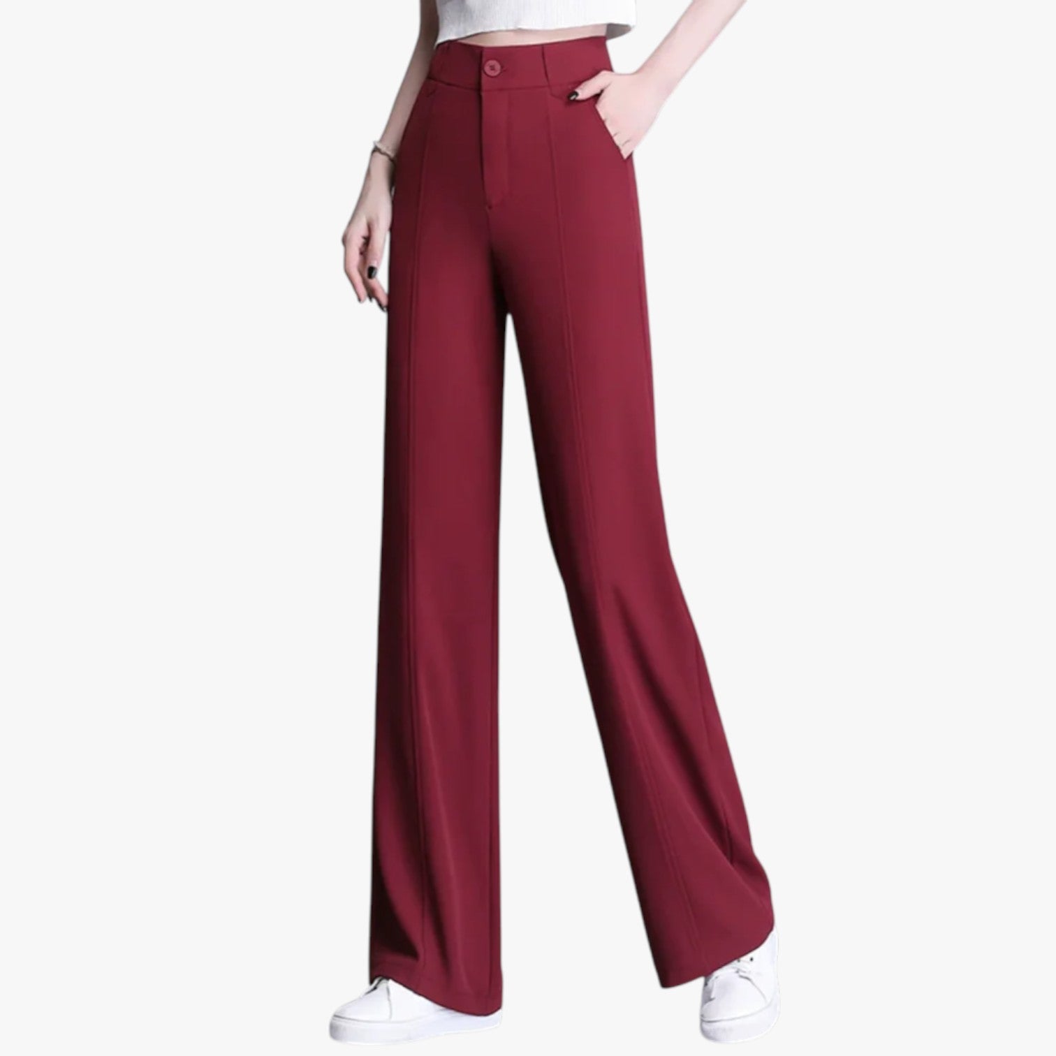 Regine | Store Hvide Bukser - Elegance og Komfort fra L til 6XL - - Regine | Store Hvide Bukser - Elegance og Komfort fra L til 6XL - €25 - {{ product_tags }