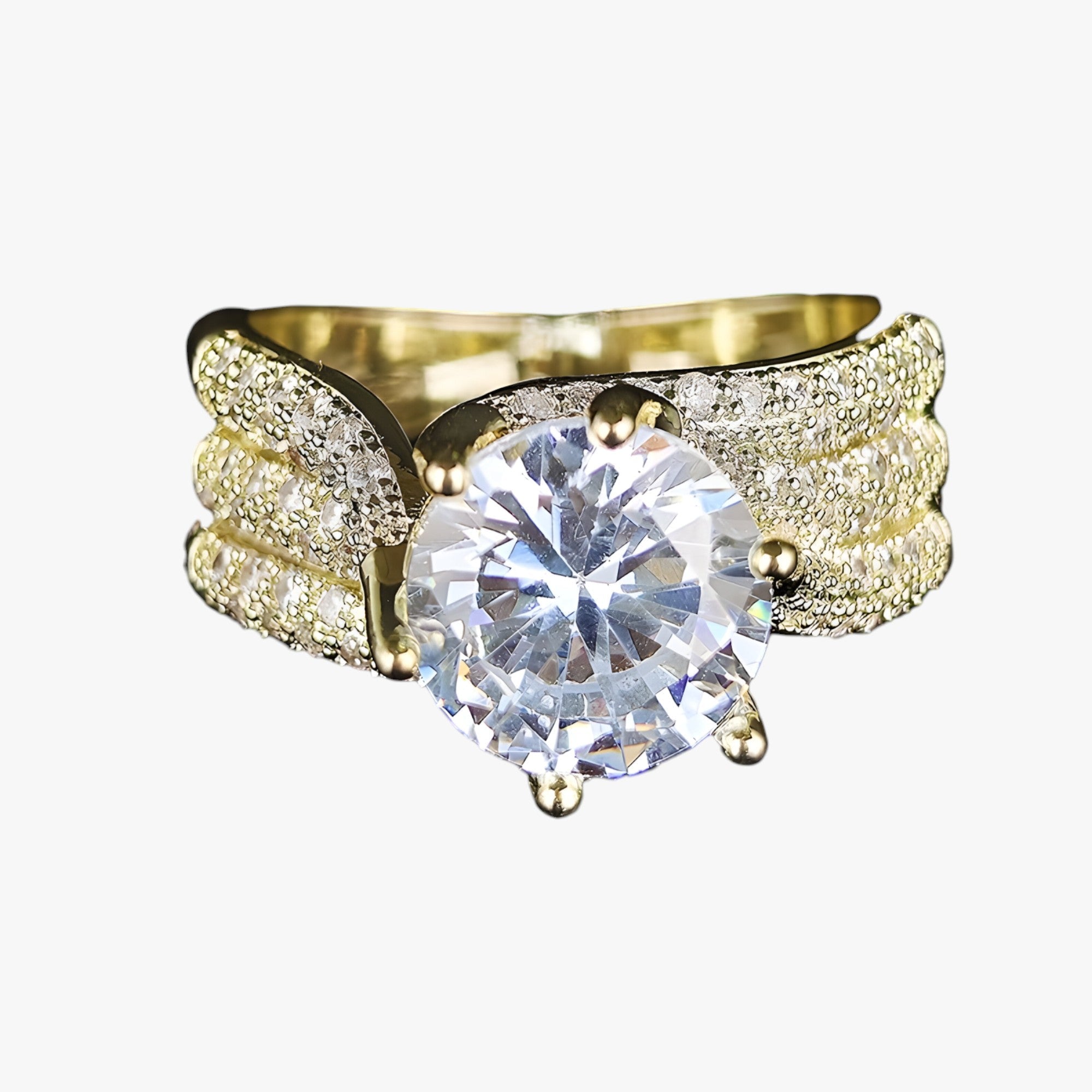 Gisele | Elegante Crystal Glow: Luksus vielsesring til kvinder - - Gisele | Elegante Crystal Glow: Luksus vielsesring til kvinder - €25 - {{ product_tags }