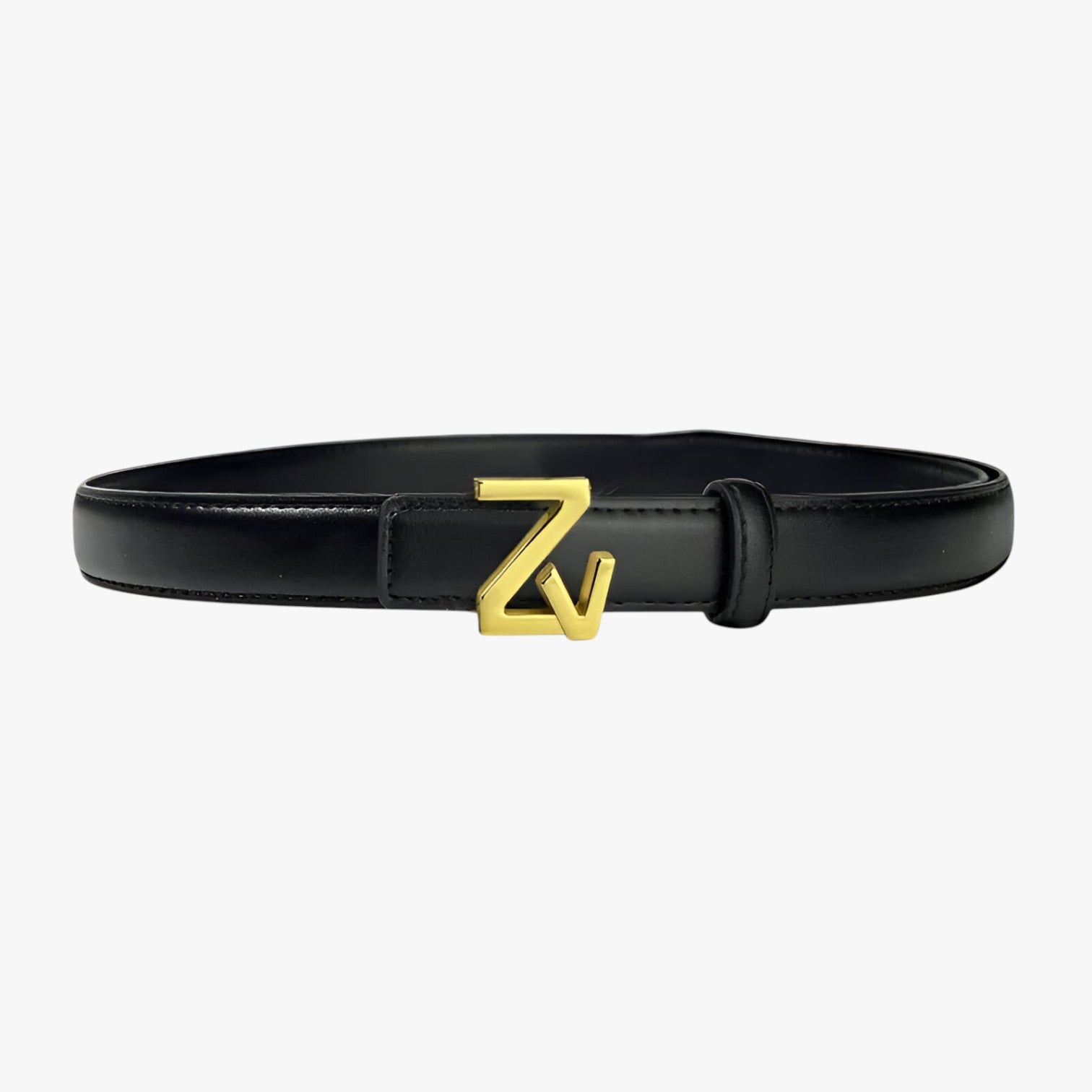 Liliana | Elegant damebælte med ZV spænde - sort 110cm - women's fashion - {{ product_tags }