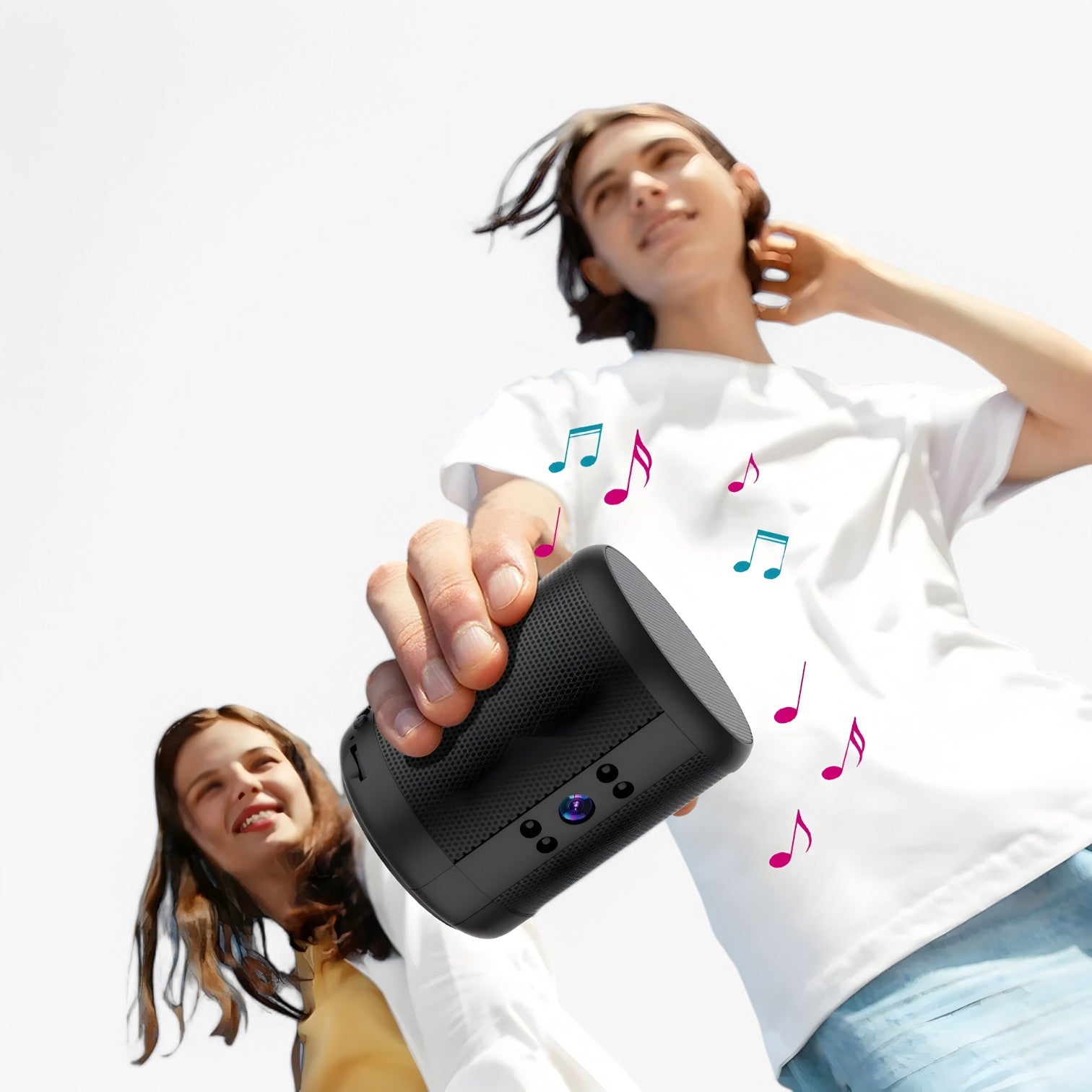 Ezra | Mini WiFi Kamera med Bluetooth Højttaler & Nattesyn - - gadgets - {{ product_tags }