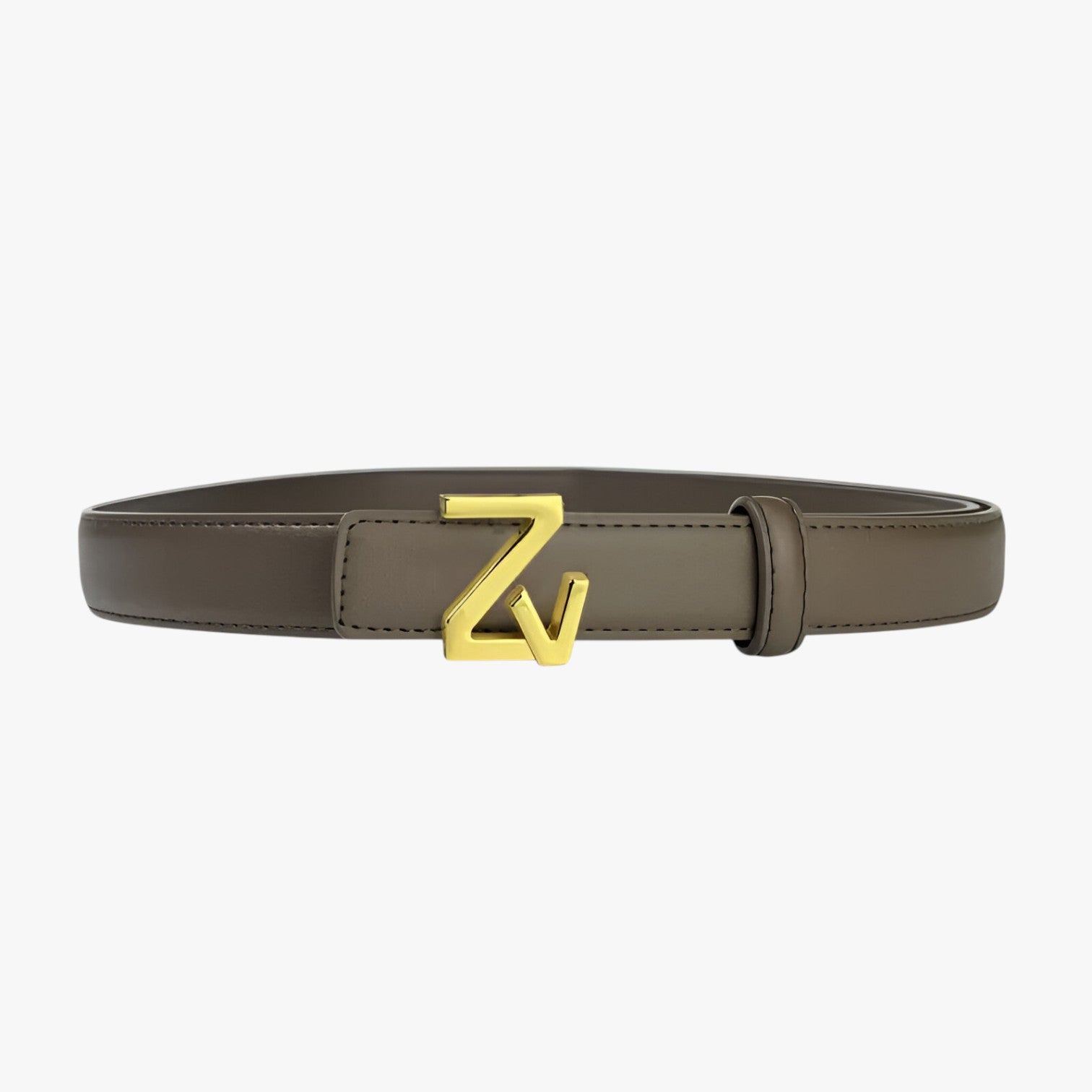 Liliana | Elegant damebælte med ZV spænde - grå 110cm - women's fashion - {{ product_tags }
