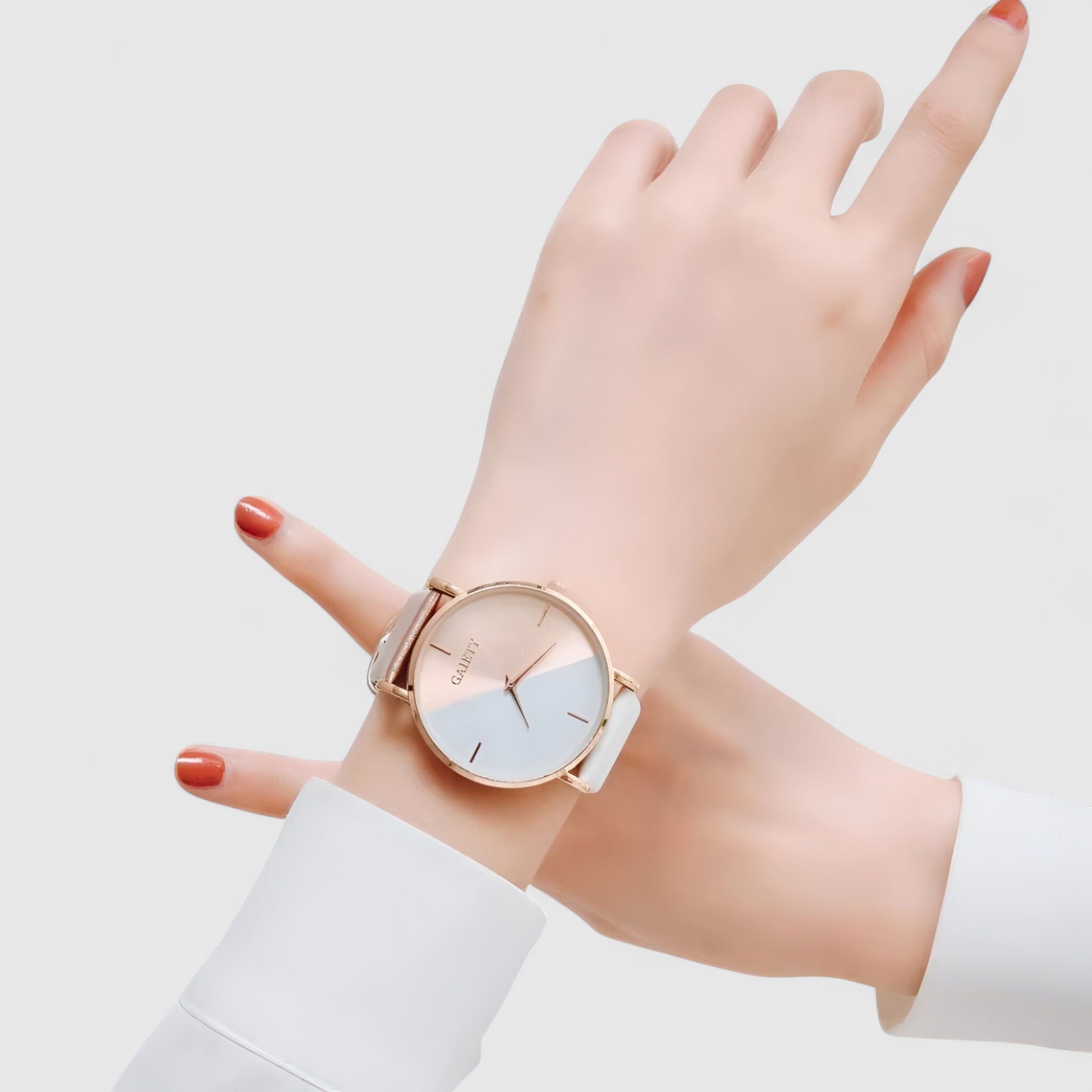 Esme | Elegant tofarvet ur med lænke - - watches - {{ product_tags }