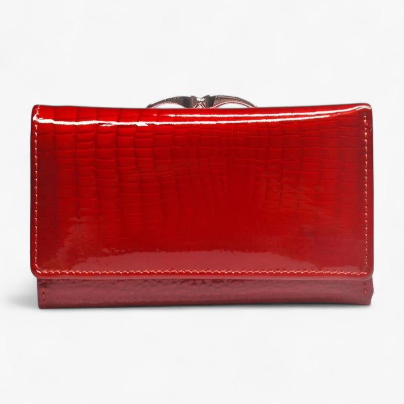 Regina | Luxe læder damepung - Stilfuld og praktisk - rød - bags - {{ product_tags }