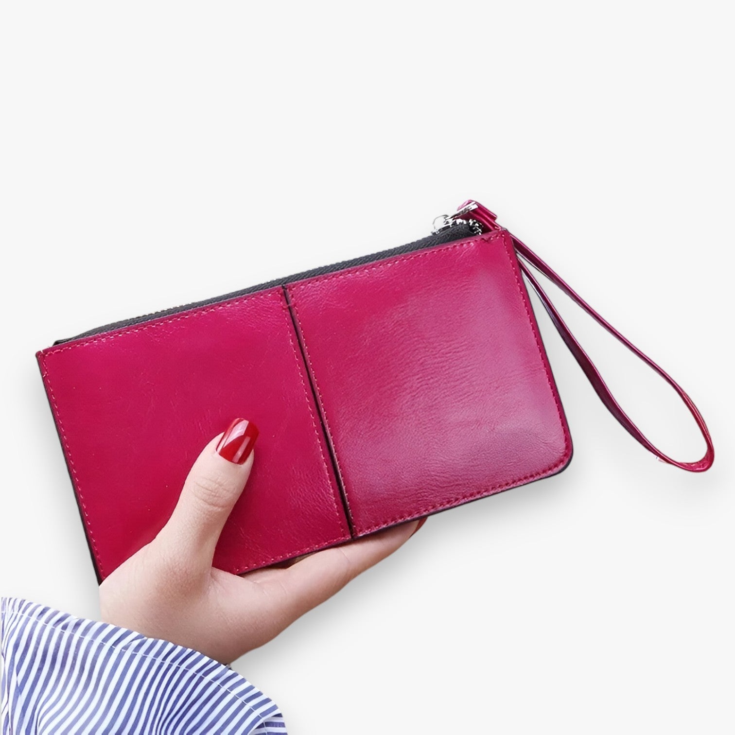 Darya | Vintage Taske i PU Læder – Stor Kapacitet og Elegant Stil til Kvinder - lyserød - bags - {{ product_tags }