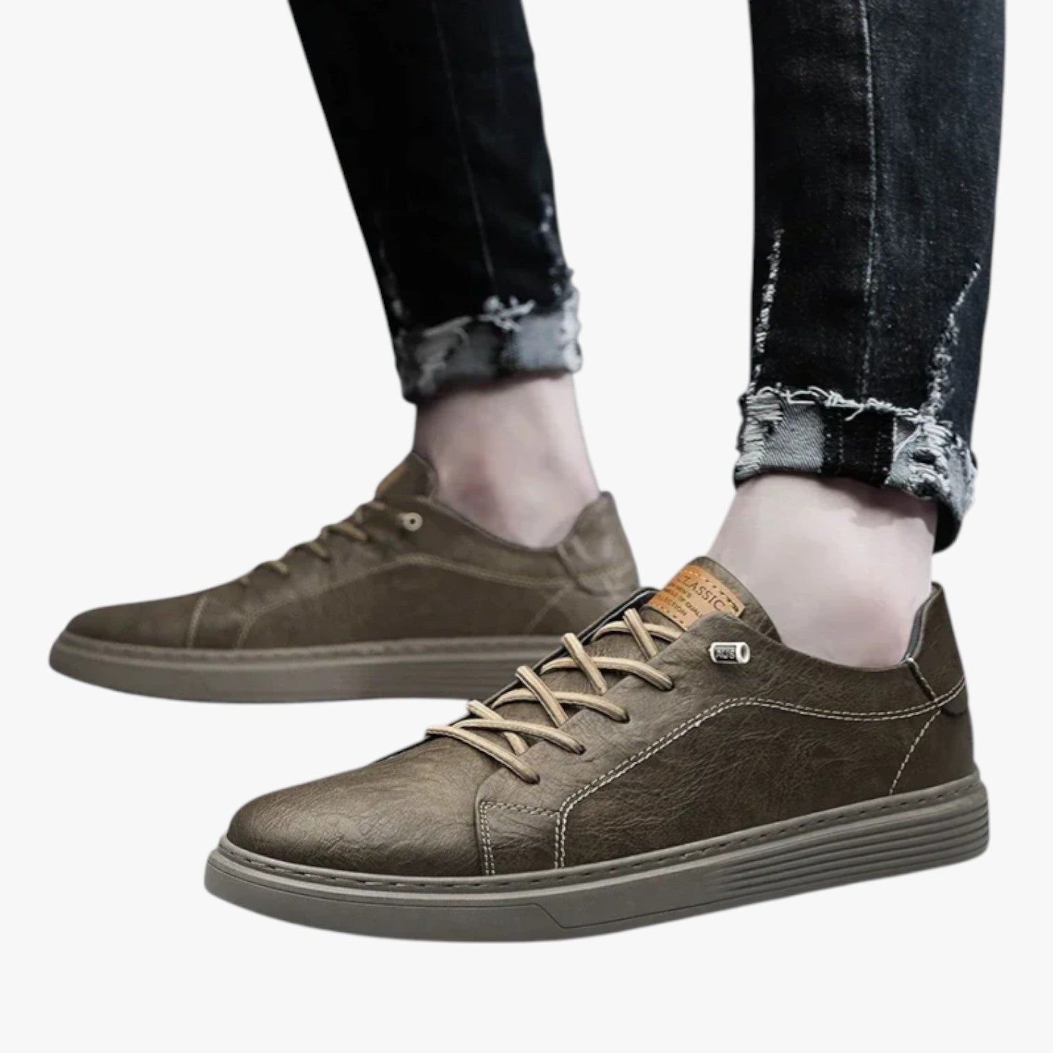 Jackson | Oxford Sko i Ægte Italiensk Læder Elegance og Komfort - - Jackson | Oxford Sko i Ægte Italiensk Læder Elegance og Komfort - €25 - {{ product_tags }