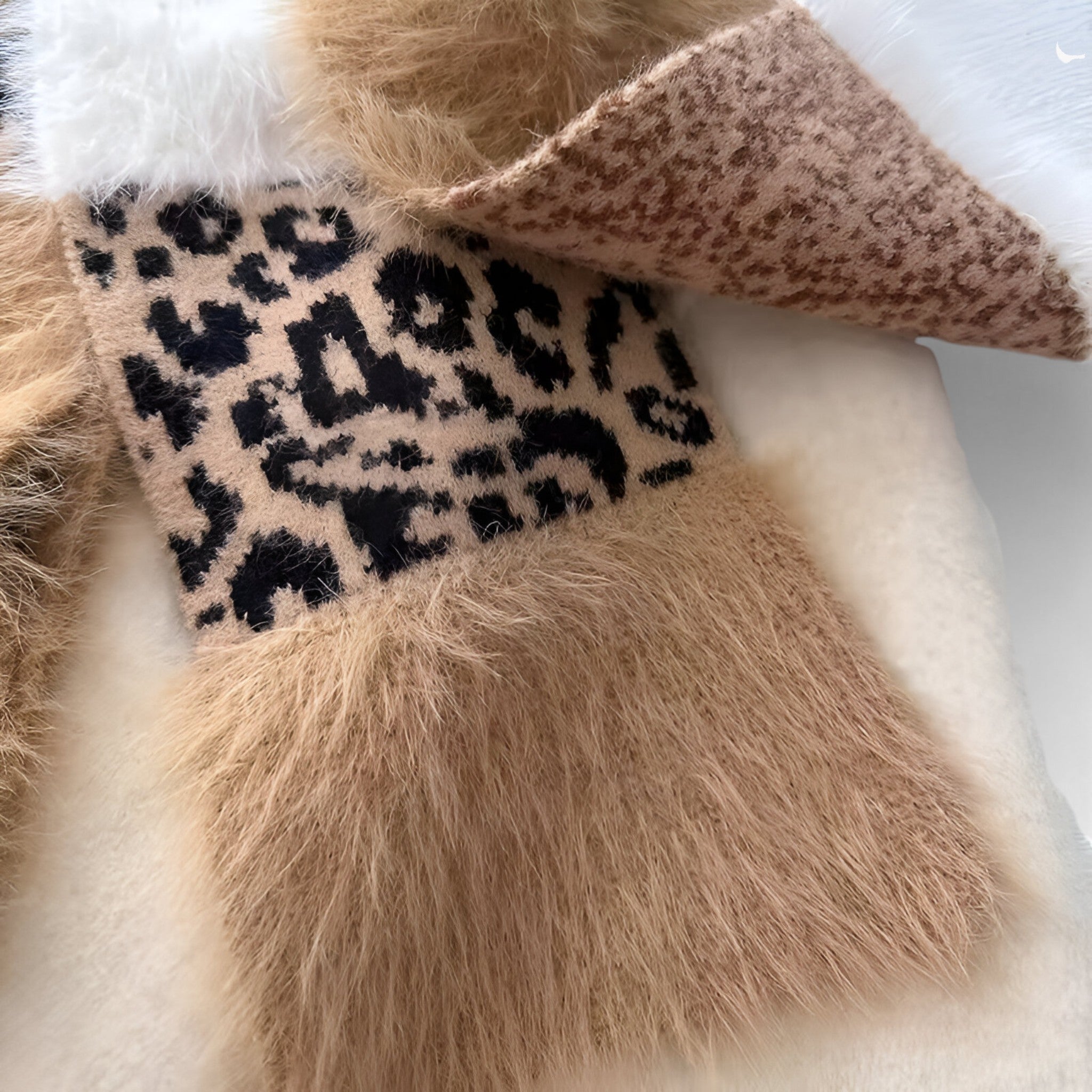 Leonie | Leopard Breisjaal – Varm og Stilfuld Må-have - - women's fashion - {{ product_tags }