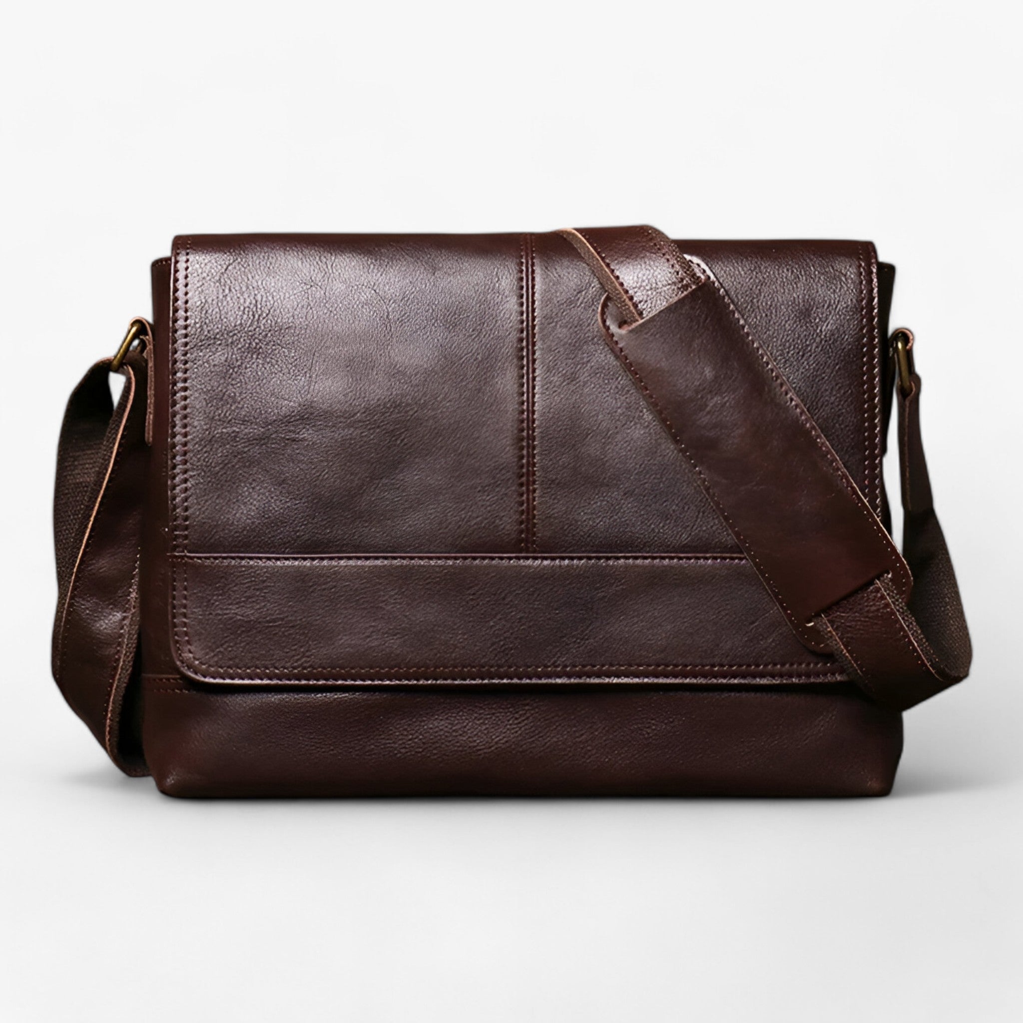 James | Skuldertas - Bæredygtig og stilfuld - Mørk Kaffe - bags - {{ product_tags }