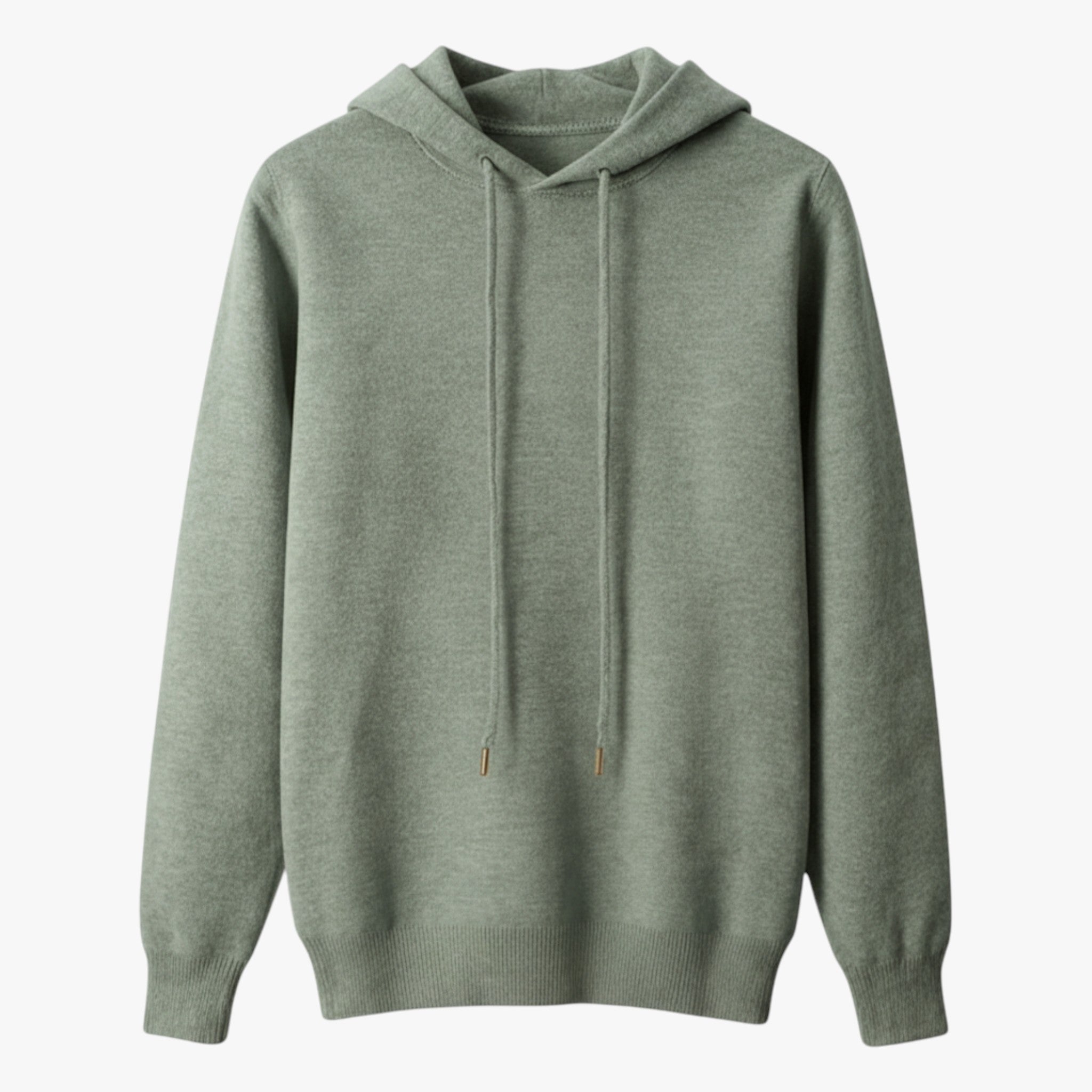 Ace | Merinould Hættetrøje - Blødhed og åndbarhed hele året - Grøn - coats - {{ product_tags }