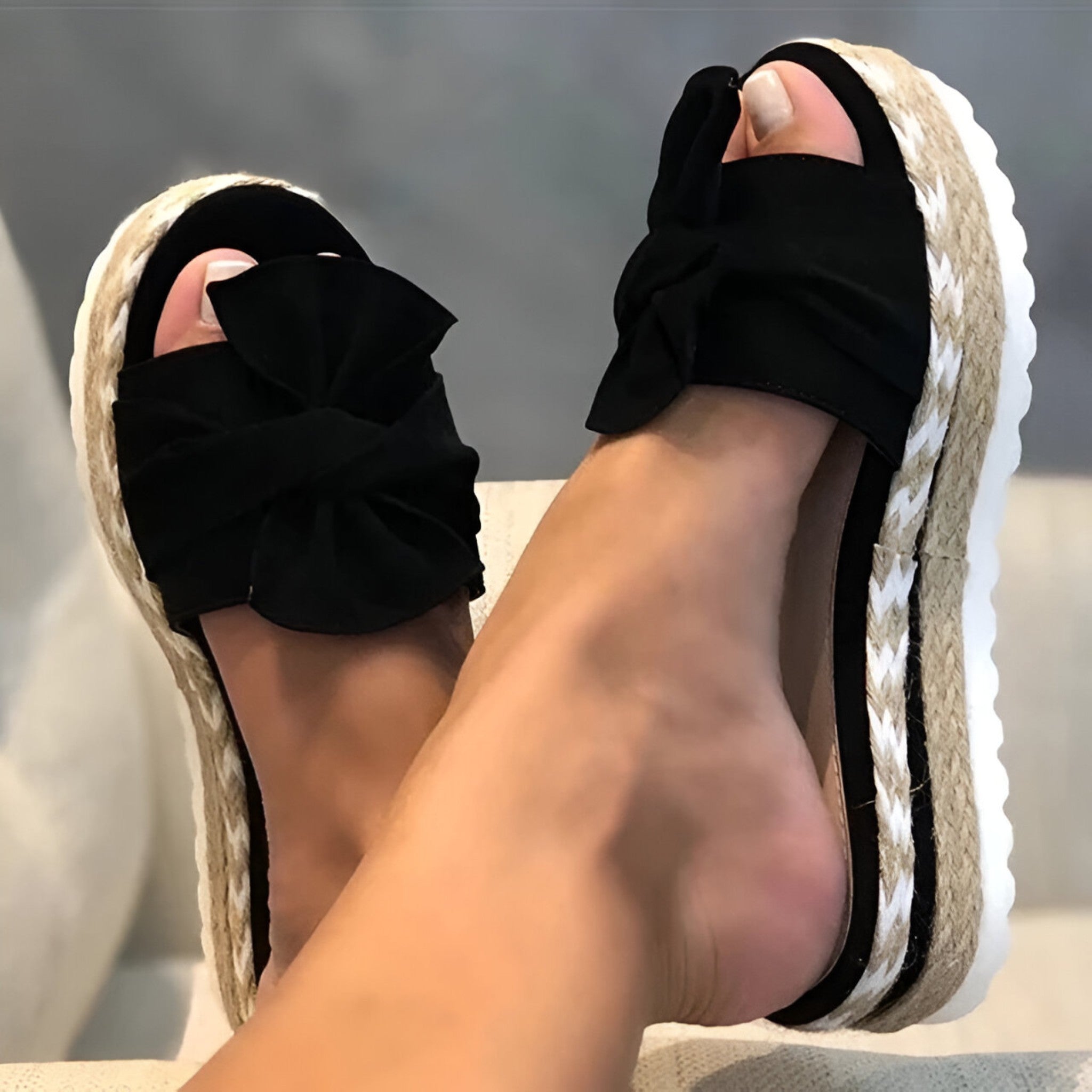 Sarah - Pastelfarvede sandaler til kvinder - Sort - women's fashion - {{ product_tags }