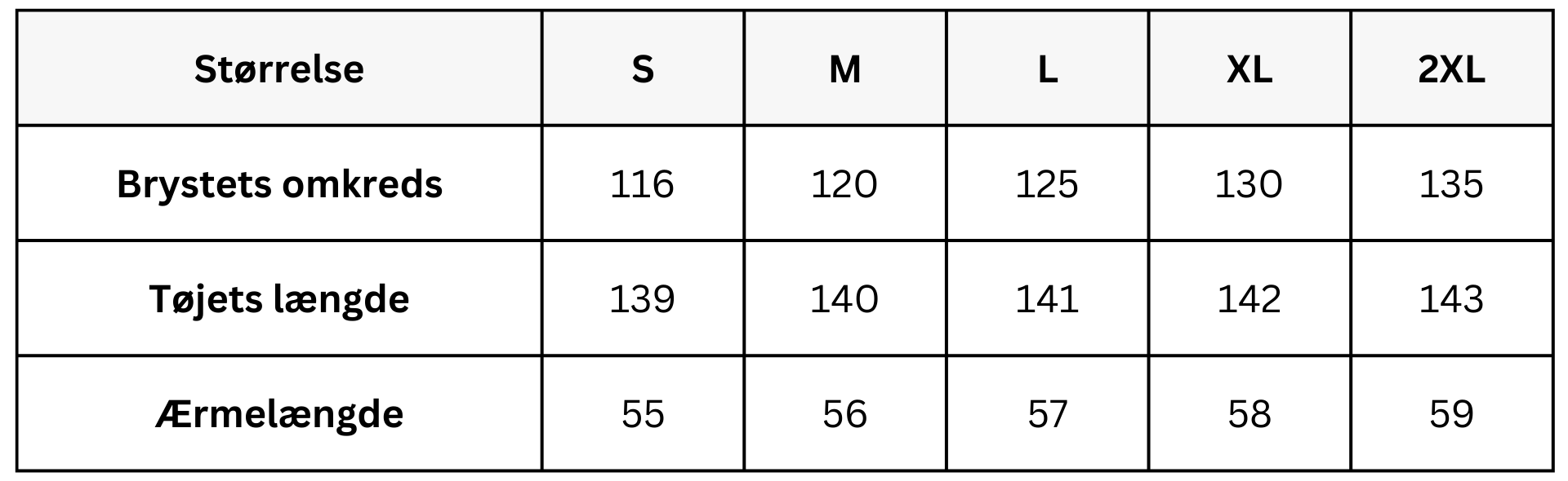 Size Guide