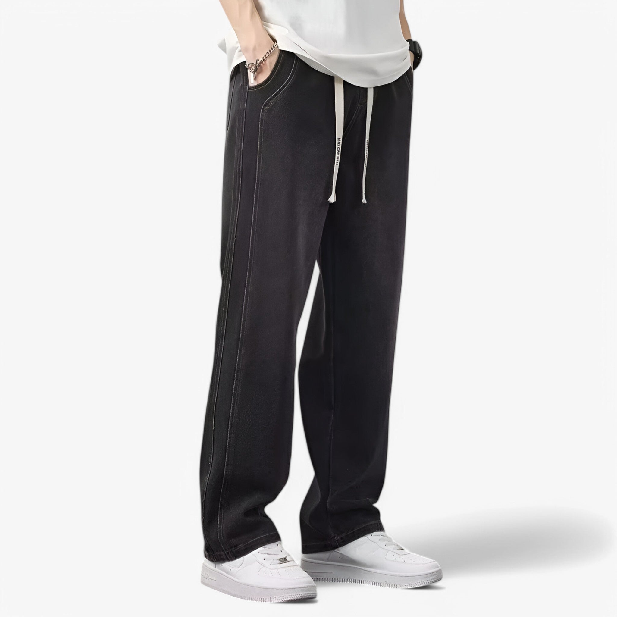 Jace | Denimbukser med brede ben - Trendy og komfortable - - women's fashion - {{ product_tags }