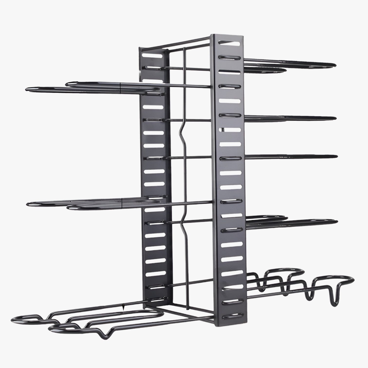 Leanna | 8-lags pandeholder – pladsbesparende og justerbar - - house & garden - {{ product_tags }