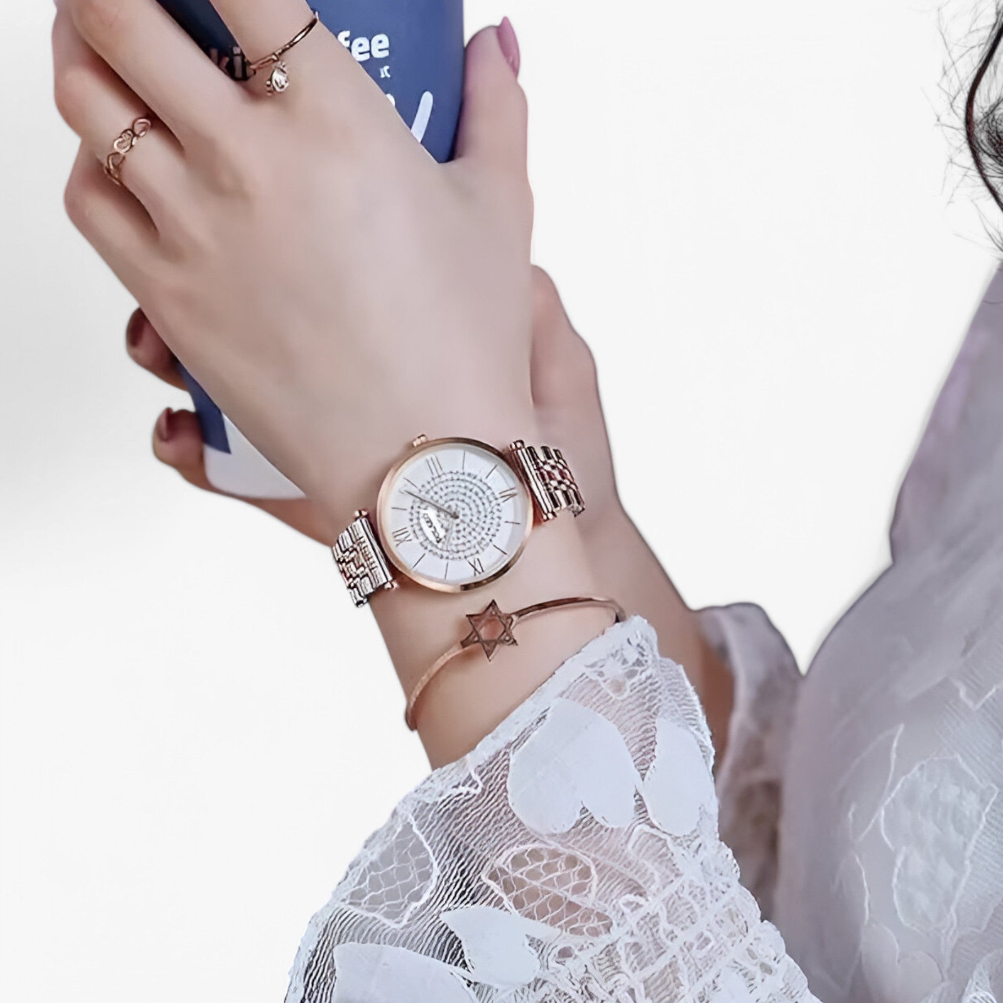 Rosana | Elegant dameur lavet af rustfrit stål - - watches - {{ product_tags }
