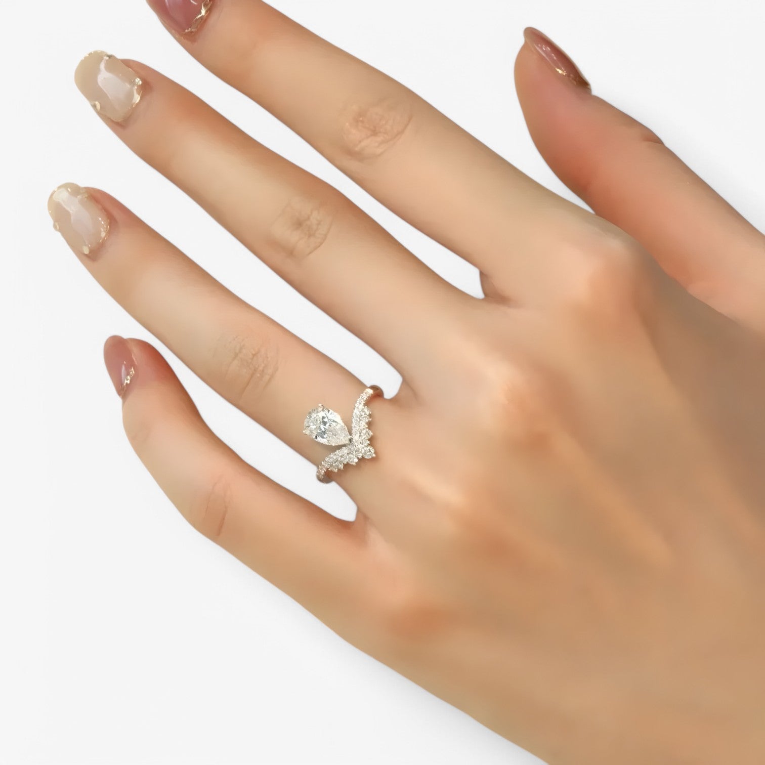 Griselda | Luxe Moissanite Ring – Strålende Elegance til Hver Dag - - women's fashion - {{ product_tags }
