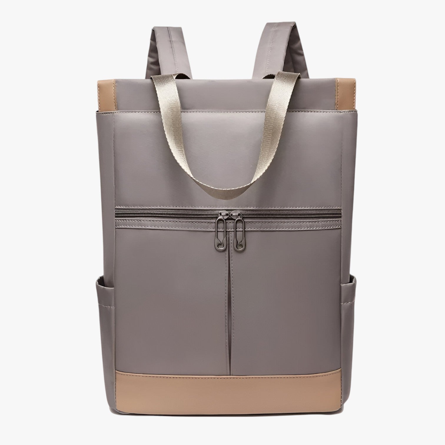 River | Let og rummelig skoletaske - khaki 40cm 30cm 12cm - bags - {{ product_tags }