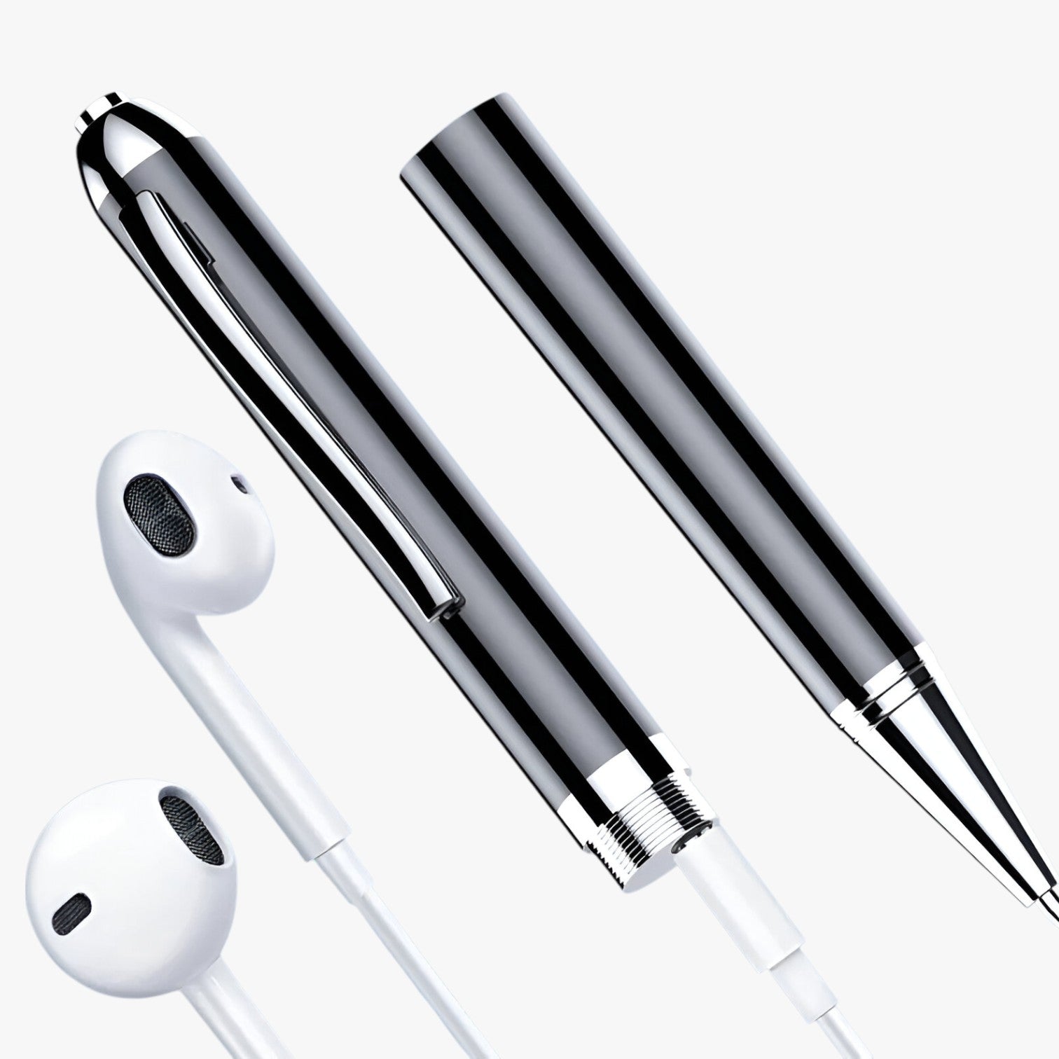PenCam | 256GB digital stemoptagerpen med støjreduktion og MP3-afspiller - - PenCam | 256GB digital stemoptagerpen med støjreduktion og MP3-afspiller - €25 - {{ product_tags }