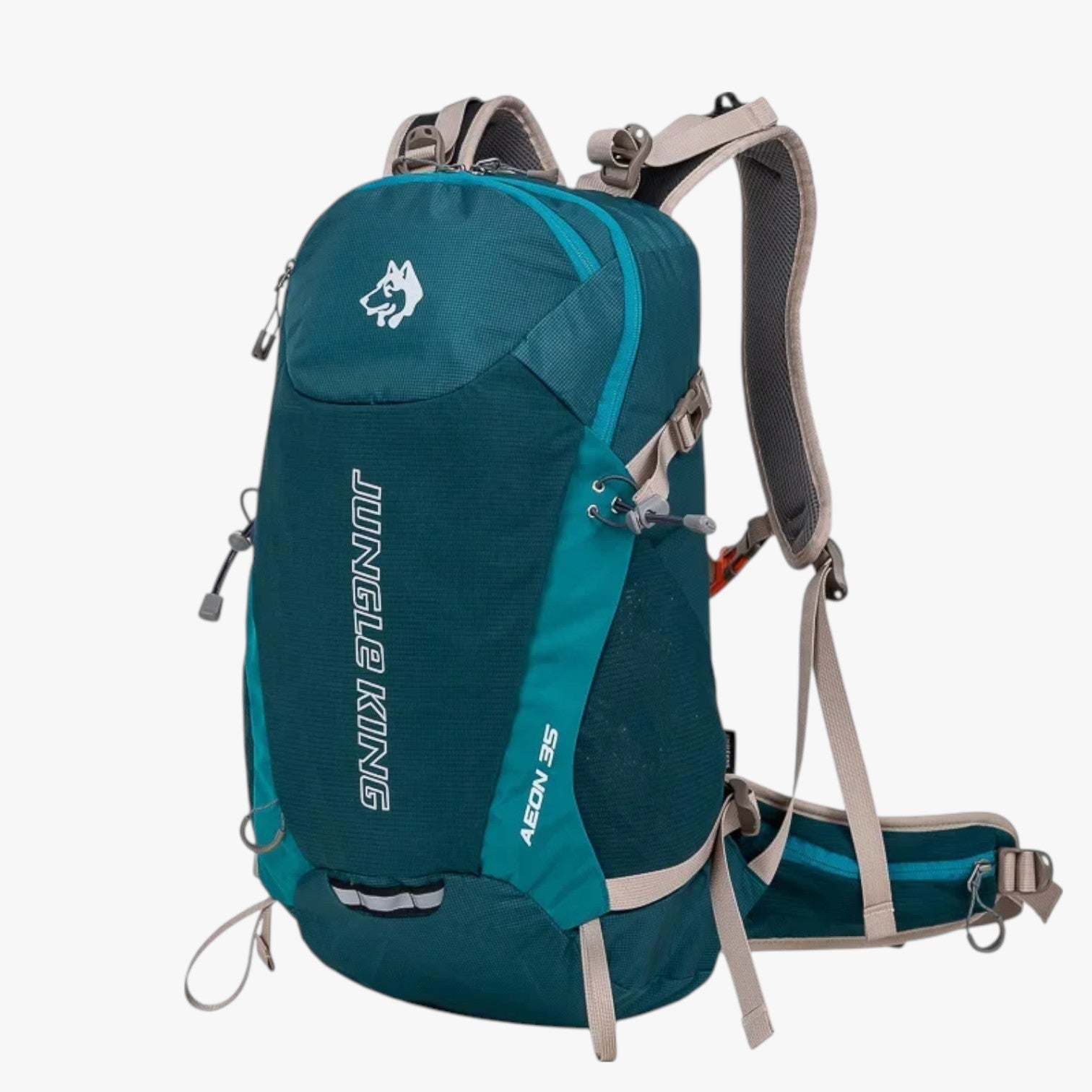 Nico | Trekkingrygsæk Zanzibar 35L Let og Alsidig til Udflugter og Rejser - Blå 30 - 40L - Giselle | Trekkingrygsæk Zanzibar 35L Let og Alsidig til Udflugter og Rejser - €25 - {{ product_tags }