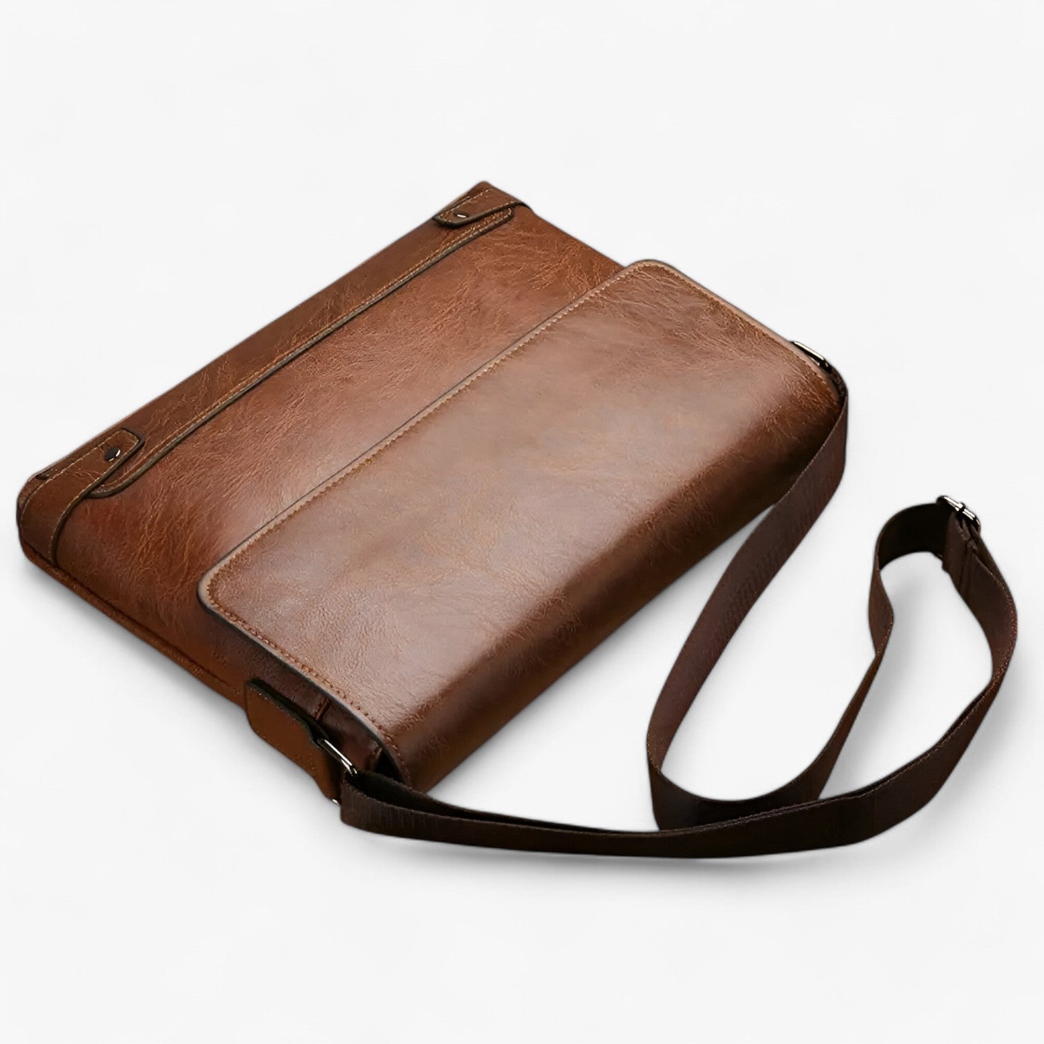 Thiago | Laptoptas i PU-læder med stilfuld erhvervsfunktion - - bags - {{ product_tags }