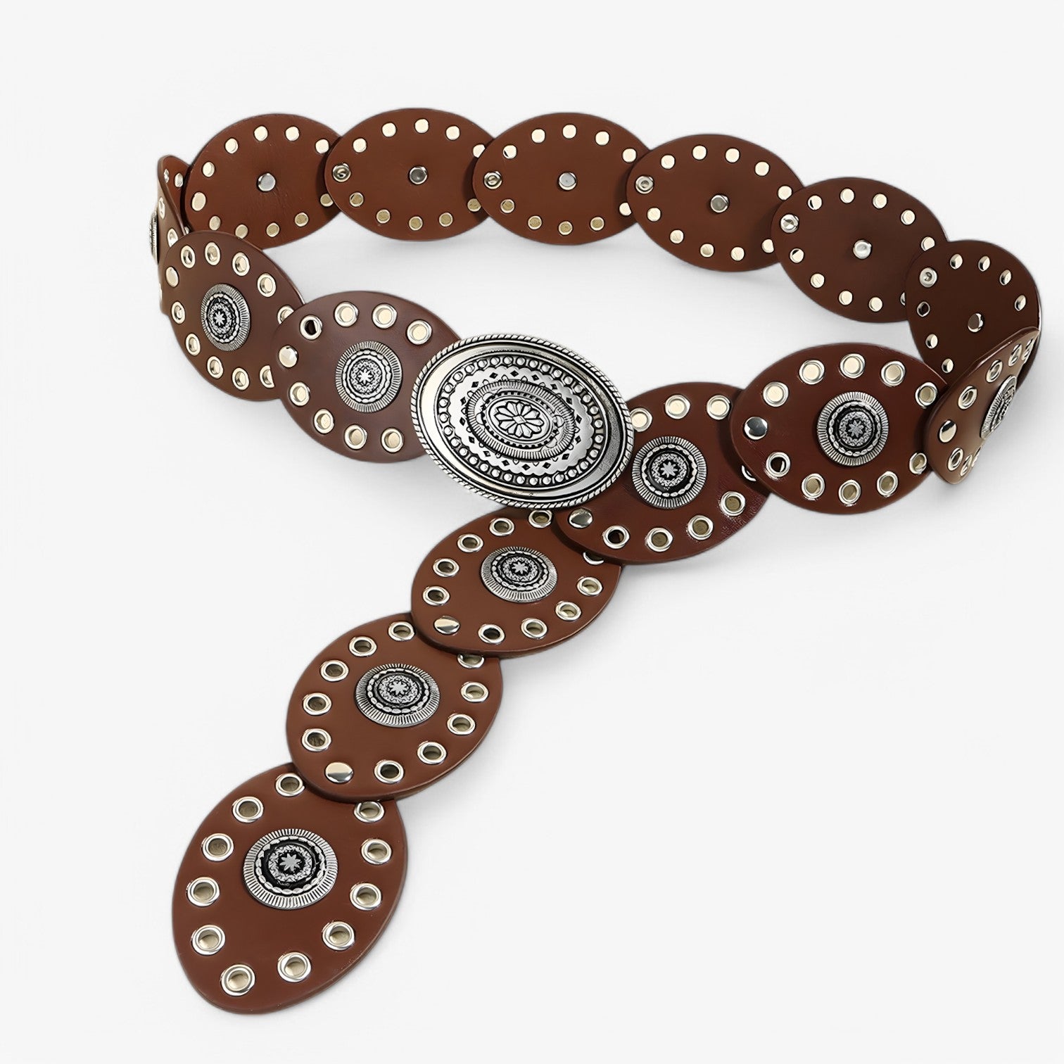 Madlaina | Vintage Justerbart Bælte – Retro Elegance - lysbrun 119cm - women's fashion - {{ product_tags }