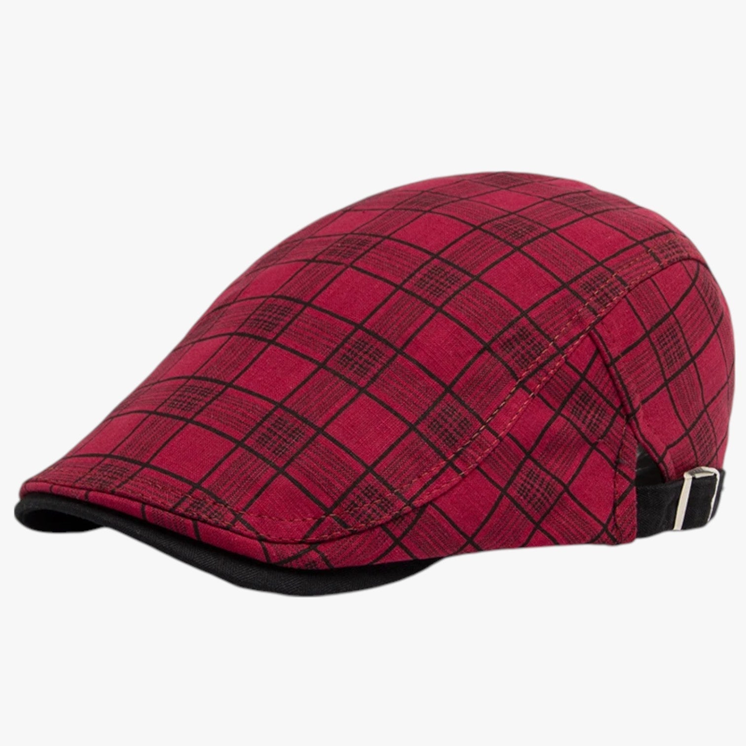 Blake | Sommerhue i bomuld og linned vintage - Hekse Burgundy Justerbar 54-59 cm - Blake | Sommerhue i bomuld og linned vintage - €25 - {{ product_tags }