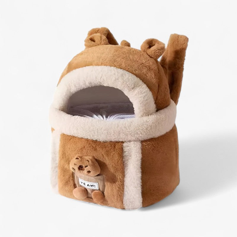 Milo | Varme Pluche Kattetransporttas – Komfortabel og Sikker til Rejse - - baby - {{ product_tags }