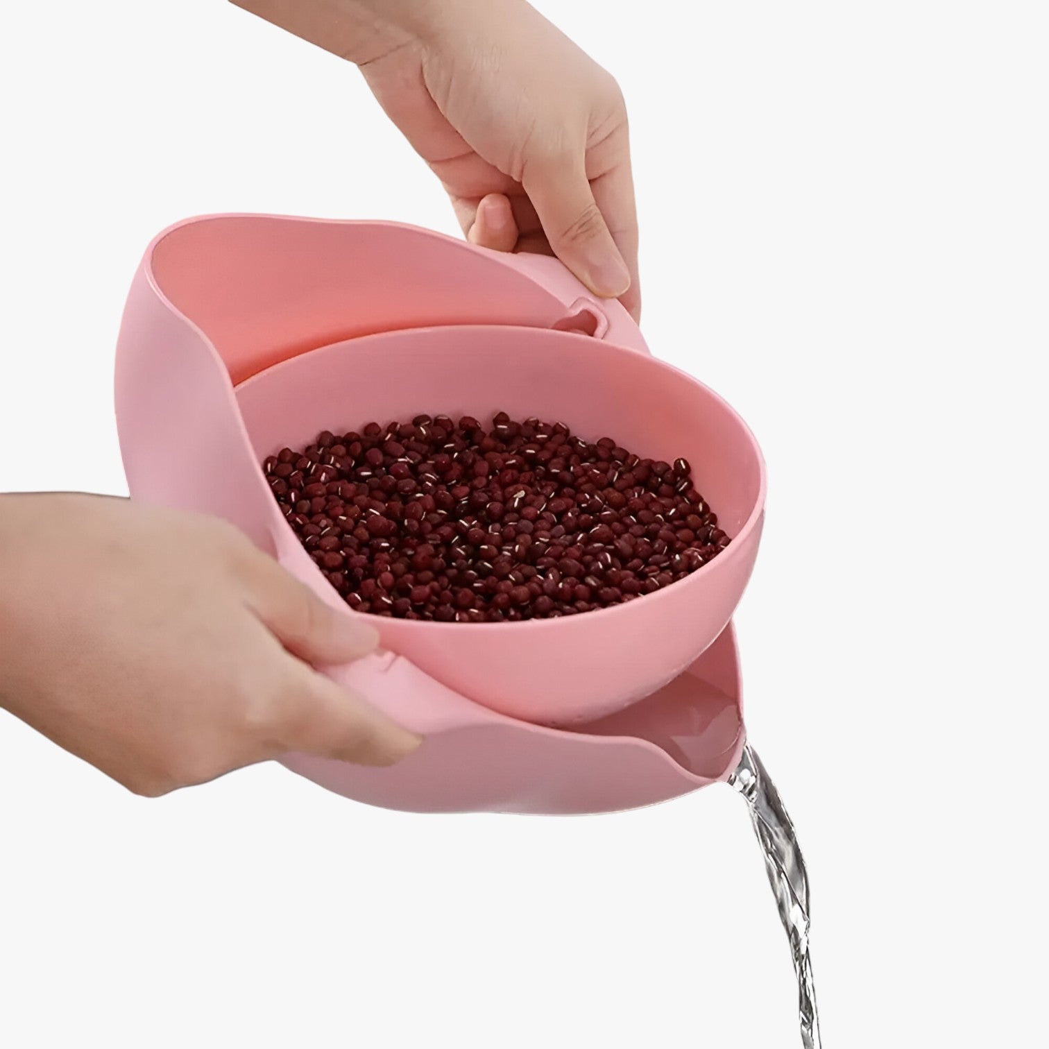 Araceli | Praktisk grøntsagsafløbsmand - Skyl og hæld uden besvær - - house & garden - {{ product_tags }