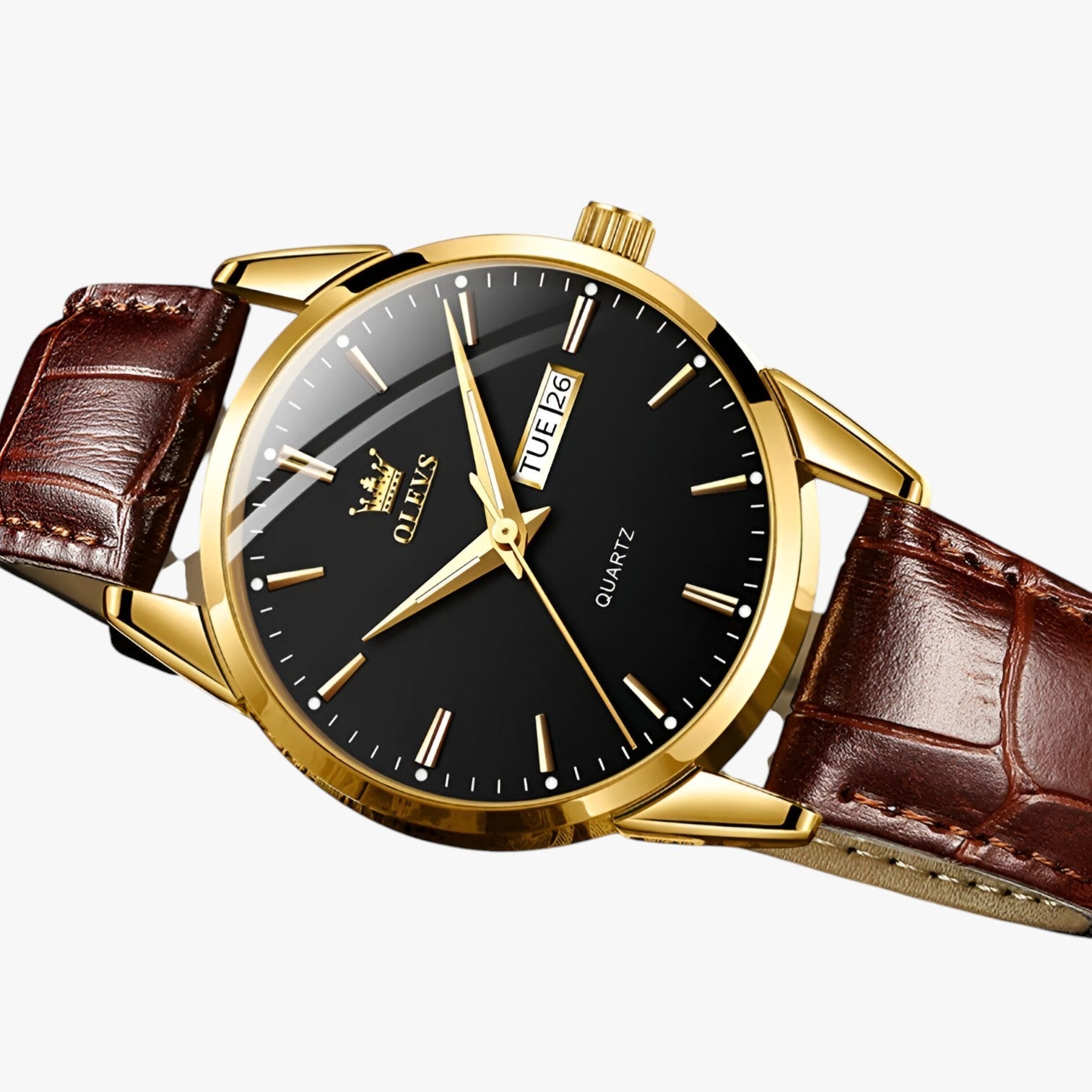 Antonio | Klassisk vandtæt læderur - - watches - {{ product_tags }