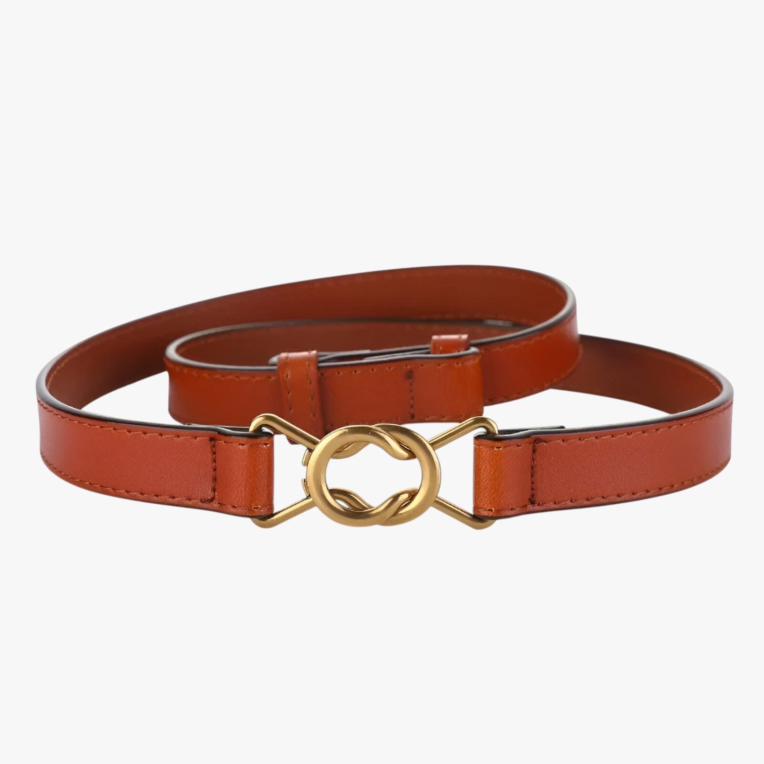 Lorelei | Elegant justerbar talje uden huller - brun 95cm - men's fashion - {{ product_tags }