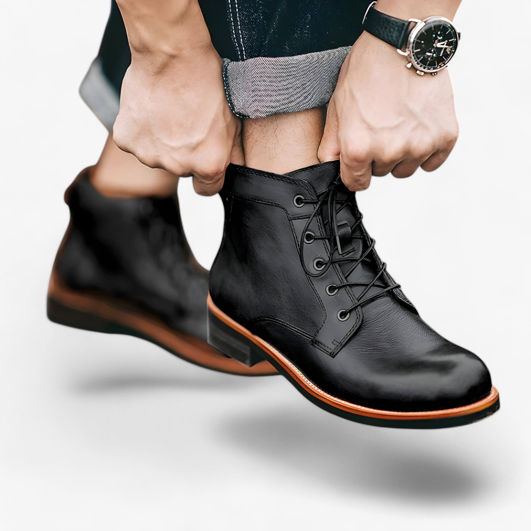 Serge | Høje Støvler til Mænd – Robust Stil og Ultimativ Komfort - - men's fashion - {{ product_tags }