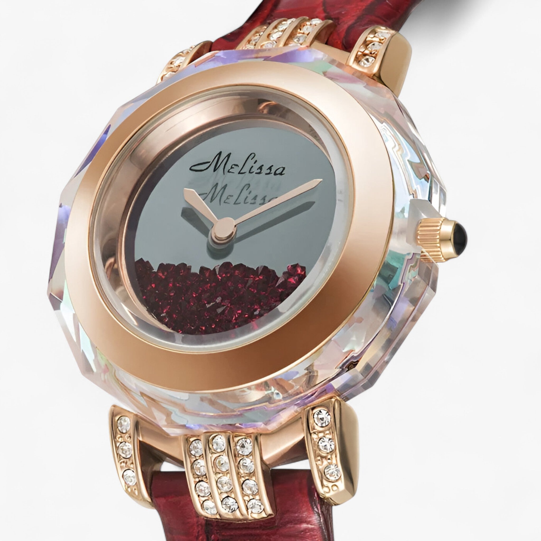 Issa | Dameur med krystaller og japansk quartz urværk - - watches - {{ product_tags }