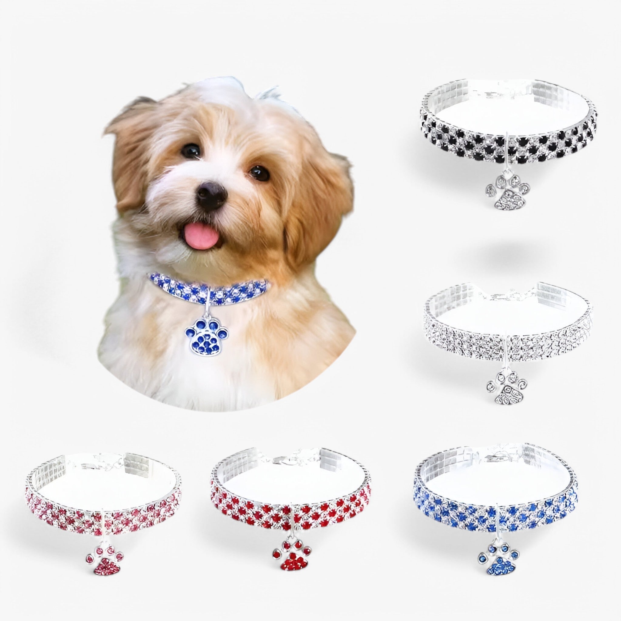 Luna | Luksus Krystalhalskæde med Diamantophæng - - other - {{ product_tags }