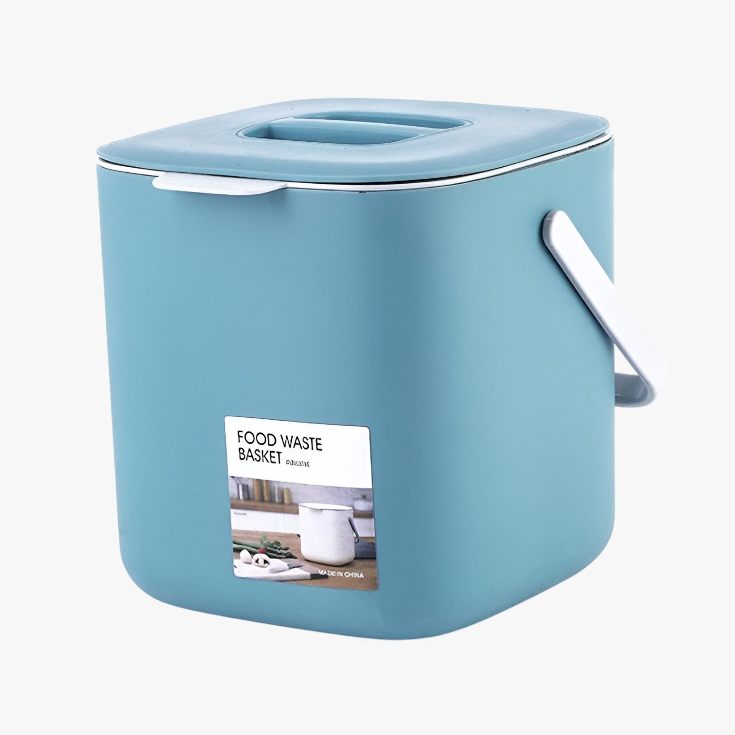 Kristi | Lugtfrie og Nemme Kompostbøtte med låg - Blå - Kristi | Lugtfrie og Nemme Kompostbøtte med låg- €25 - {{ product_tags }