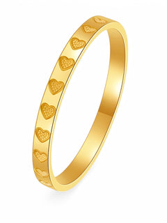 Danilyn | Blank og tidløs – Elegant guld ring til enhver lejlighed