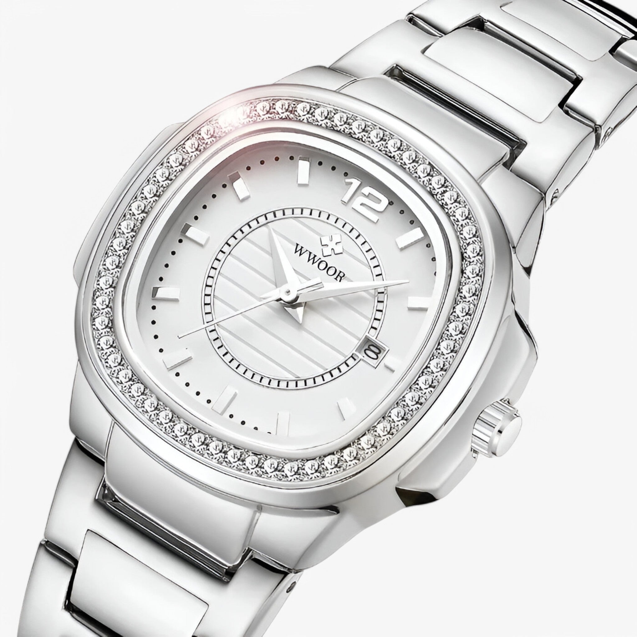Amelia | Elegant damearmbåndsur lavet af guld og diamanter - - watches - {{ product_tags }