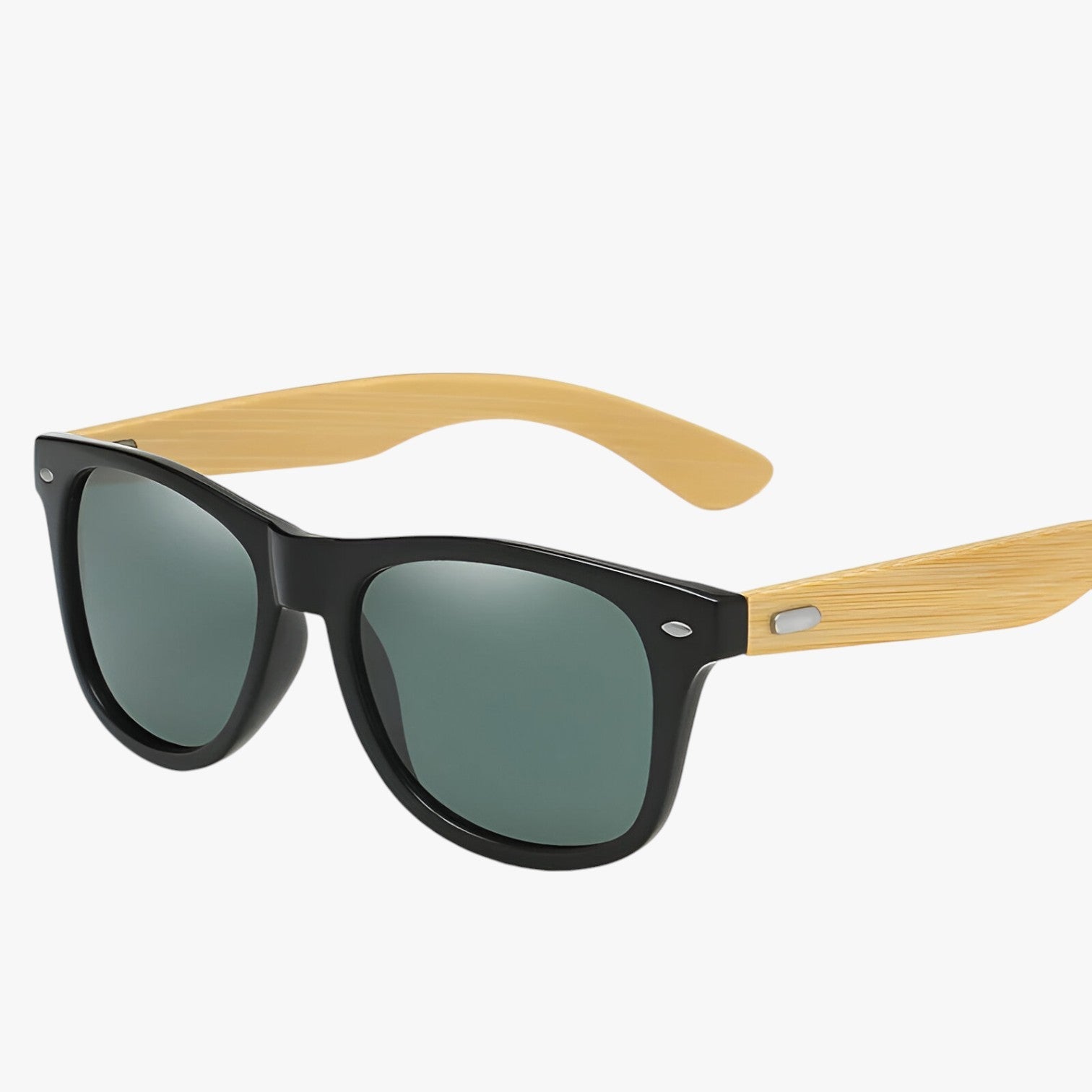 Jamari | Stilfuld træsolbrille – polariseret & UV-beskyttelse - Grå - other - {{ product_tags }