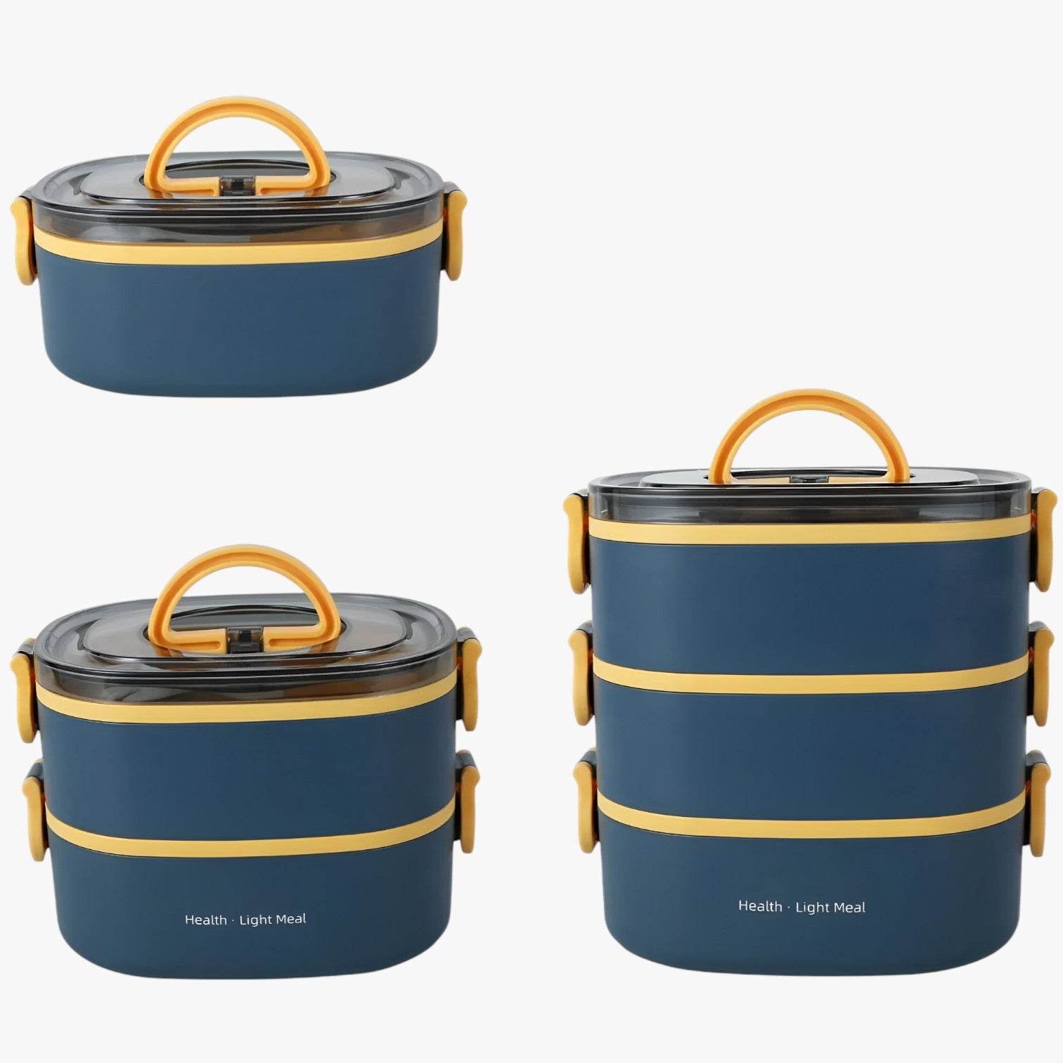Frankie | 2000ML Vandsikret Madkasse med 3 Rum - - house & garden - {{ product_tags }