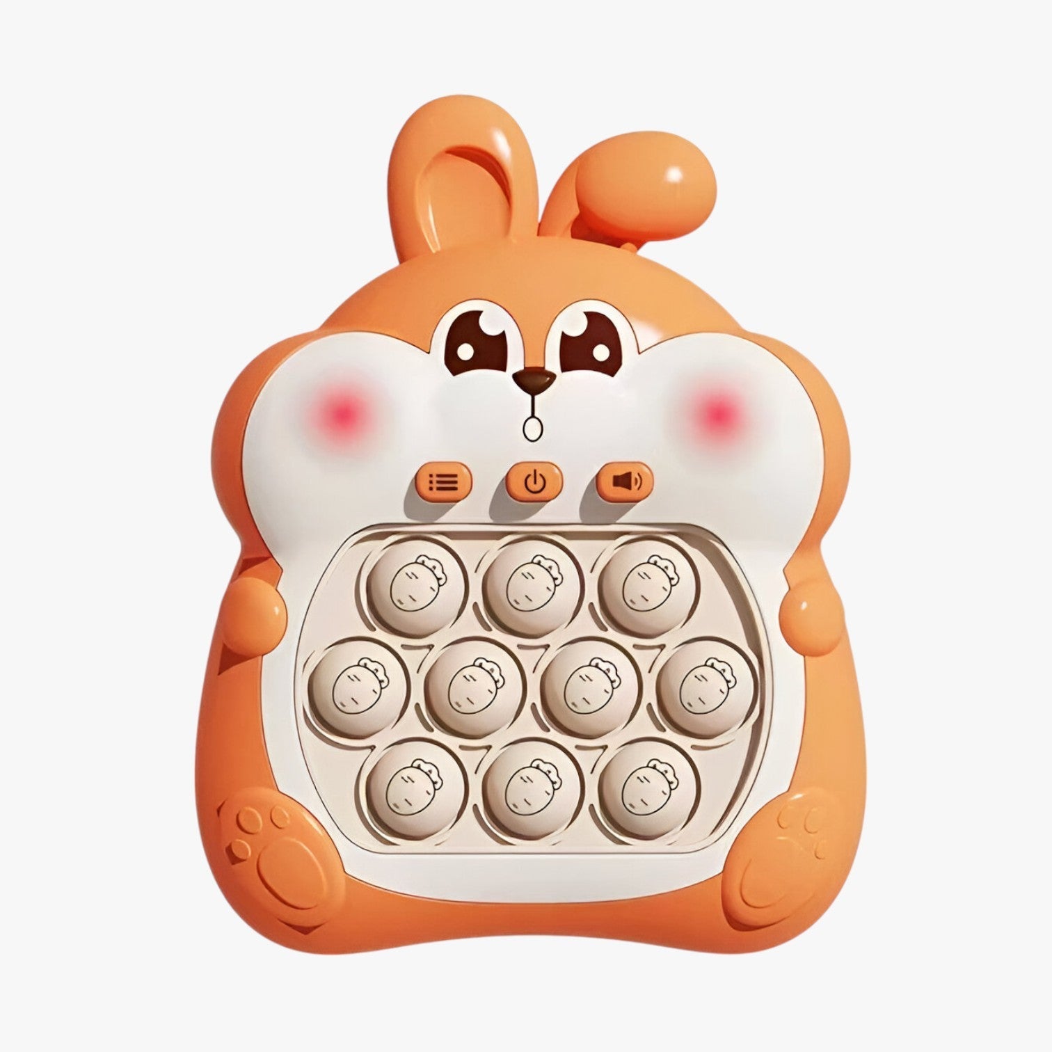 Pop Elektrisk Boblemaskine | Stressaflastning og Spilleglæde - Kanin orange - other - {{ product_tags }