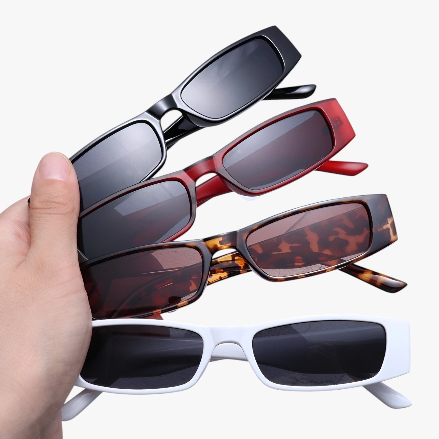 Lenora | Retro Slank Cat-Eye Solbriller – Modig Stil, UV-beskyttelse - - women's fashion - {{ product_tags }