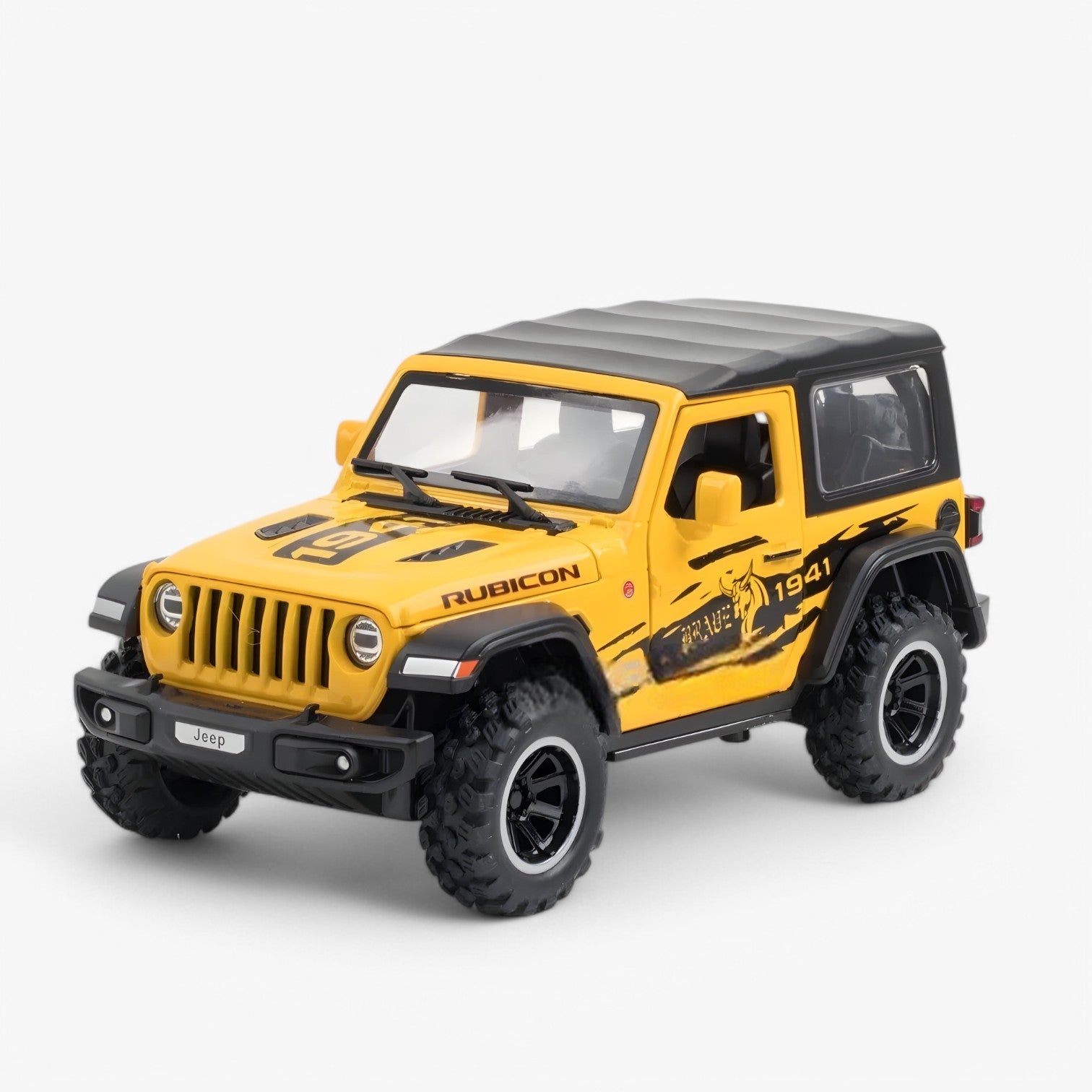 Camden | Wrangler Diecast – Fed off-road sjov med lys og lyd - Gul - baby - {{ product_tags }