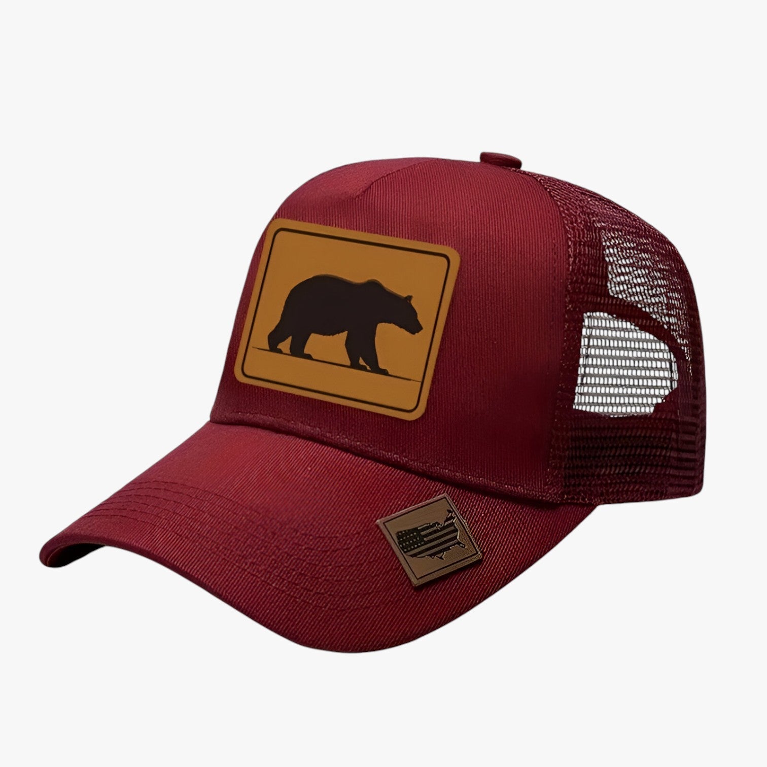 Rodrigo | Cool og stilfuld snapback med solbeskyttelse til hver dag - Rød 56-62CM - men's fashion - {{ product_tags }