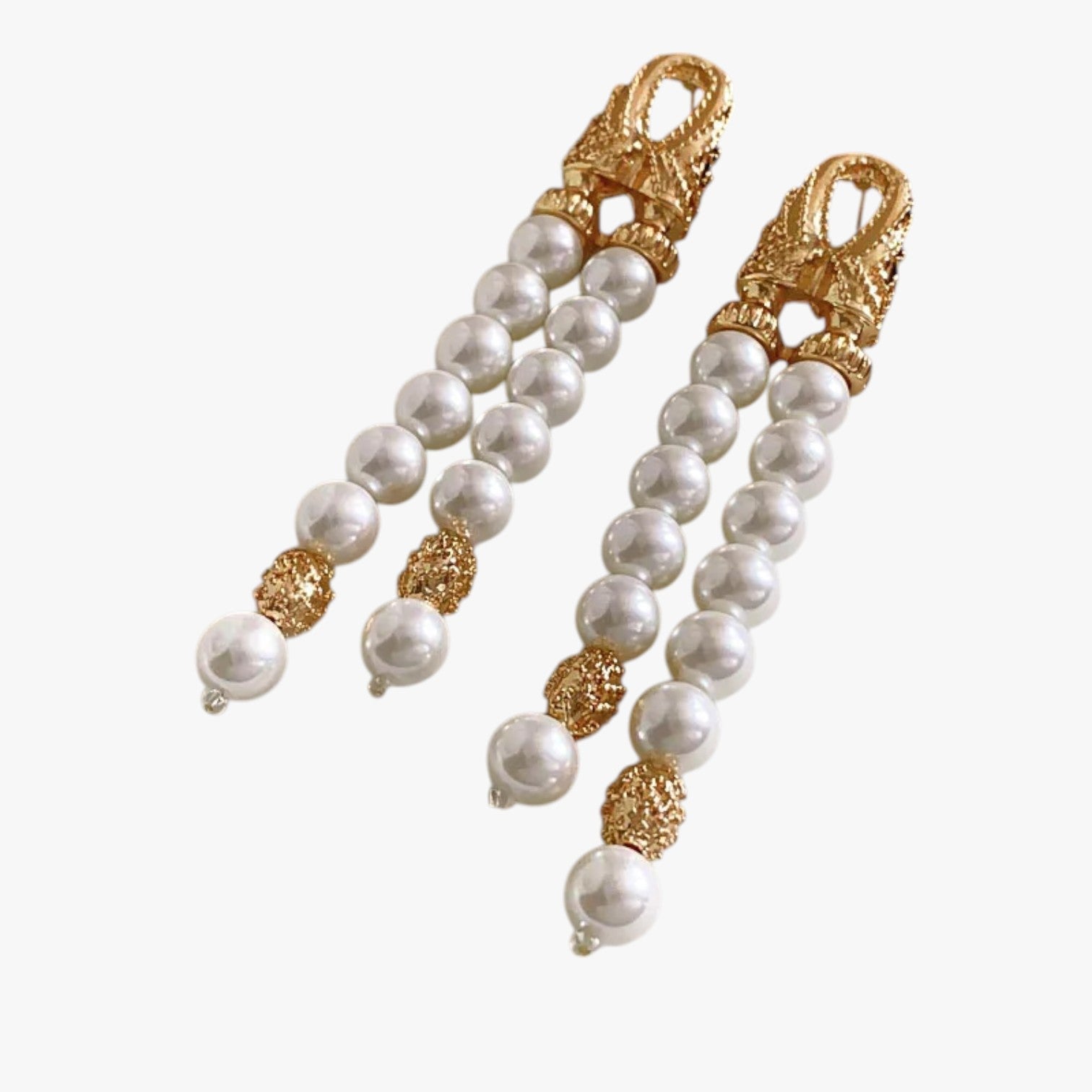 Briana | Lag med perle og Nappa geometrisk elegance i fransk stil - - Briana | Lag med perle og Nappa geometrisk elegance i fransk stil - €25 - {{ product_tags }