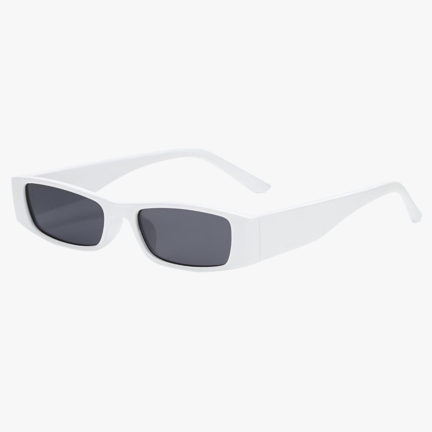 Lenora | Retro Slank Cat-Eye Solbriller – Modig Stil, UV-beskyttelse - Hvid - women's fashion - {{ product_tags }