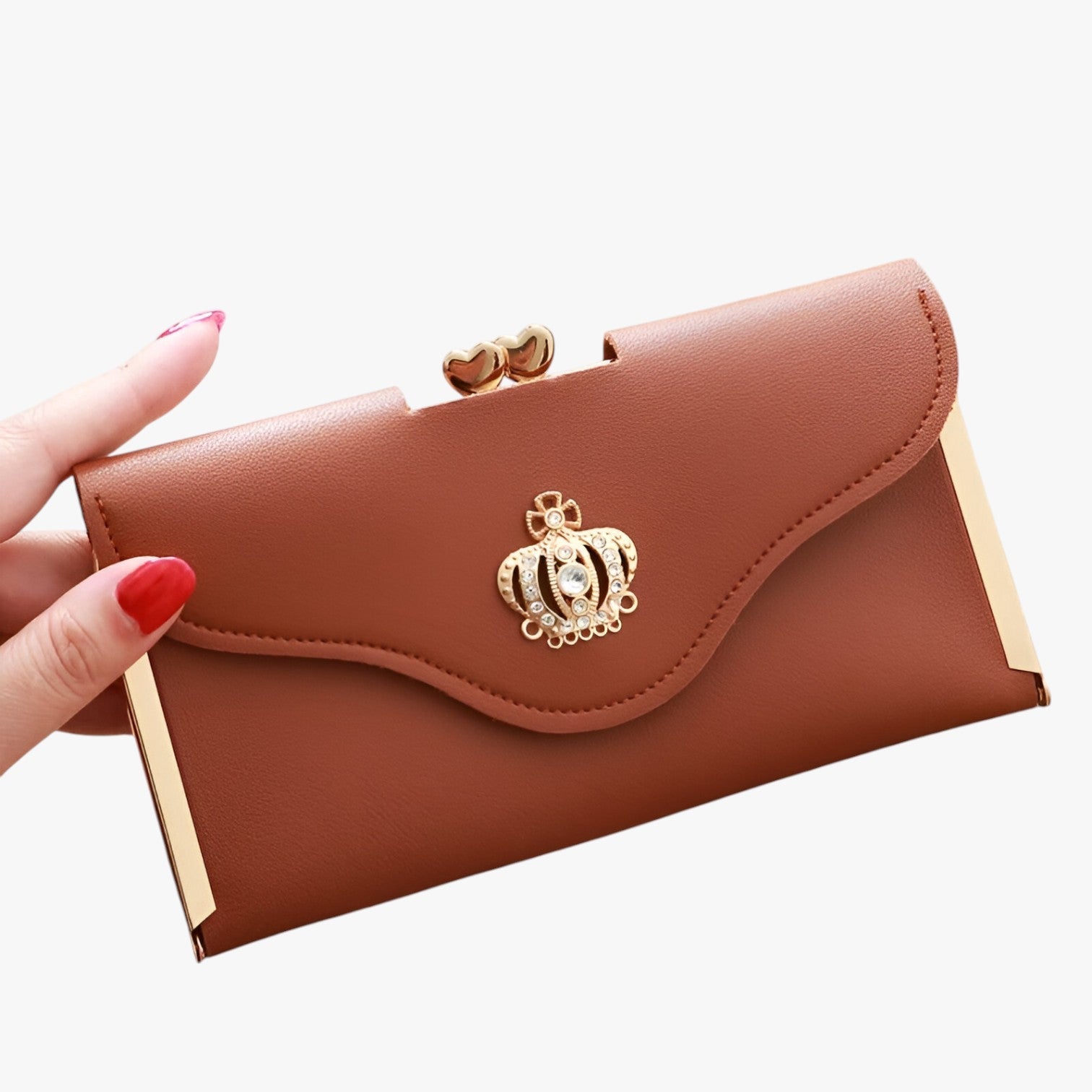 Sheryl | Luxe damespung - Stilrent design, rummelig indretning - - bags - {{ product_tags }