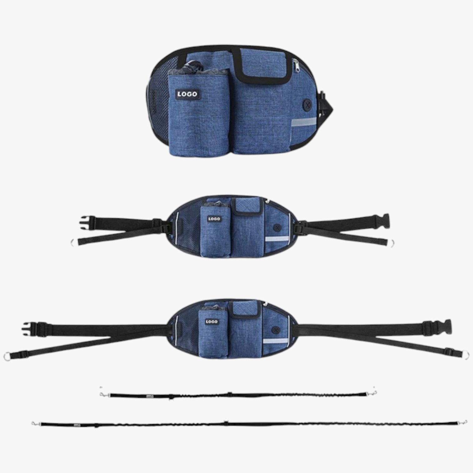 Briella | Sportstaske med Premi- og Reflekterende Hundeline - - Briella | Sportstaske med Premi- og Reflekterende Hundeline - €25 - {{ product_tags }